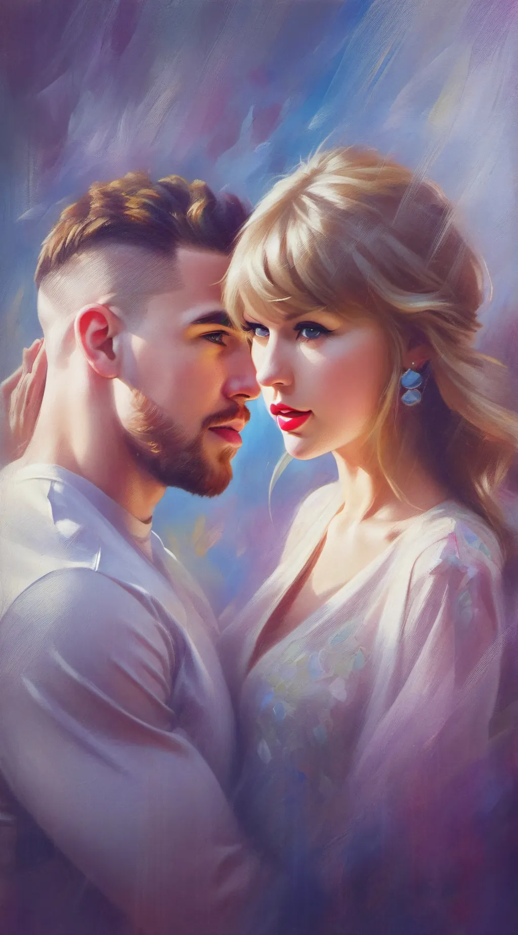ai character: Travis Kelce background