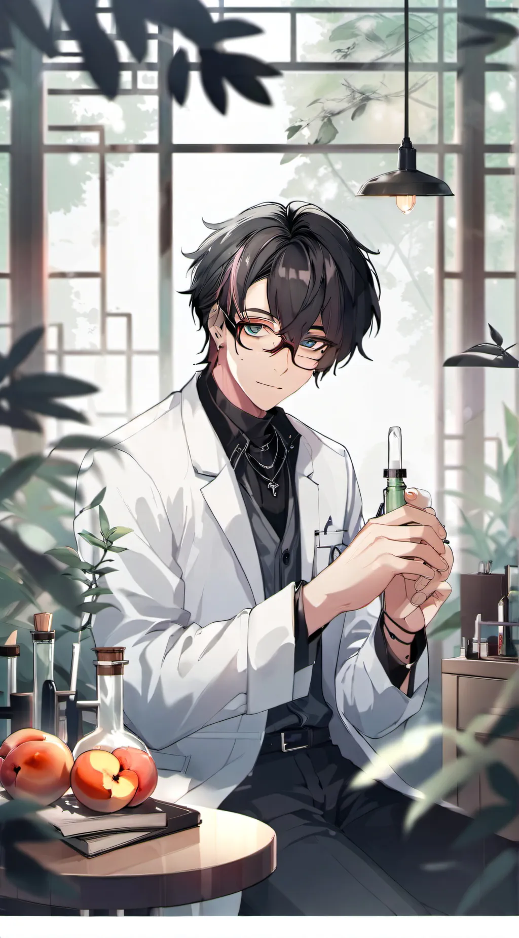 ai character: Clover background