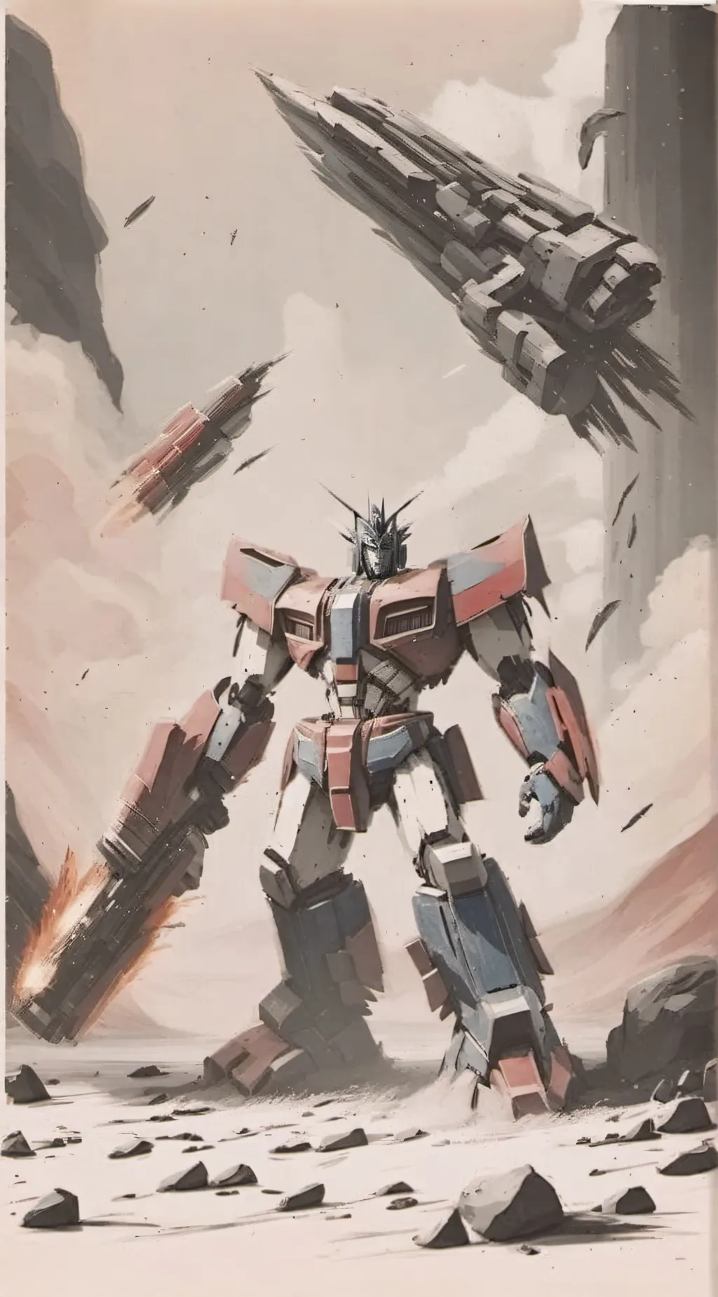 ai character: Meterioc Prime background