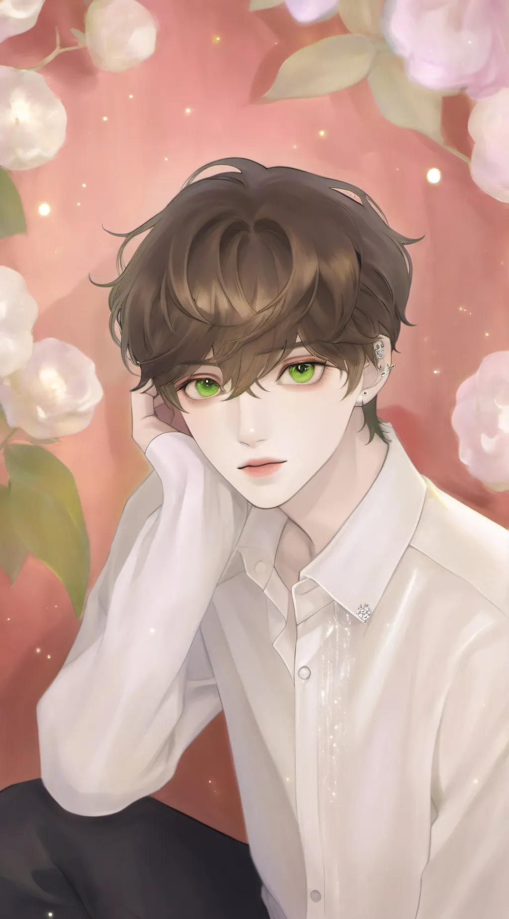 ai character: Oliver  background