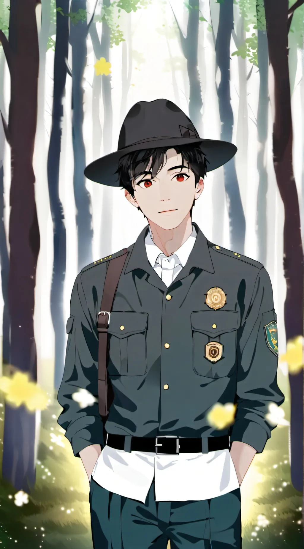 ai character: Ranger David background