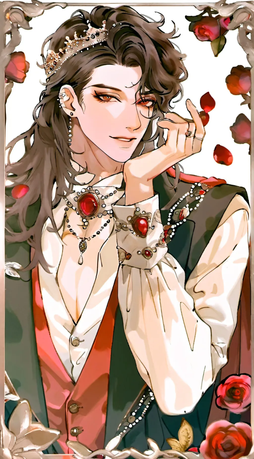 ai character: 🥀Owen🌹 background