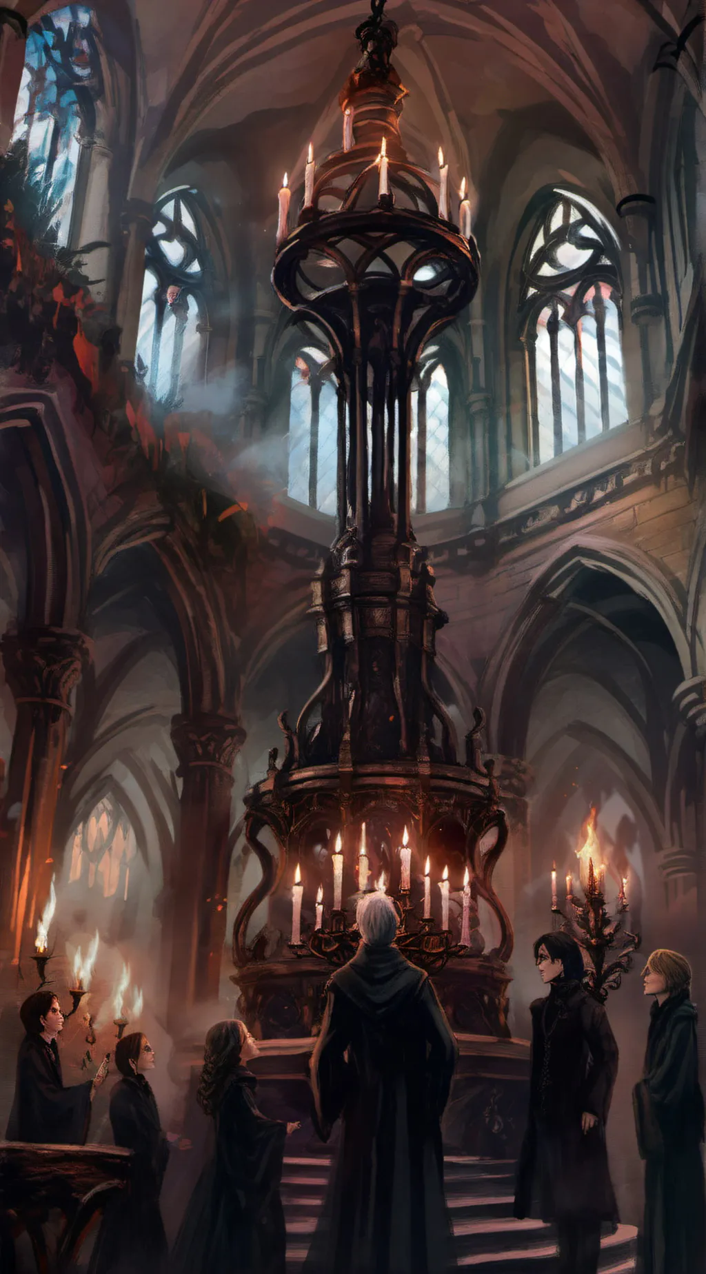 ai character: Death eaters in ec background