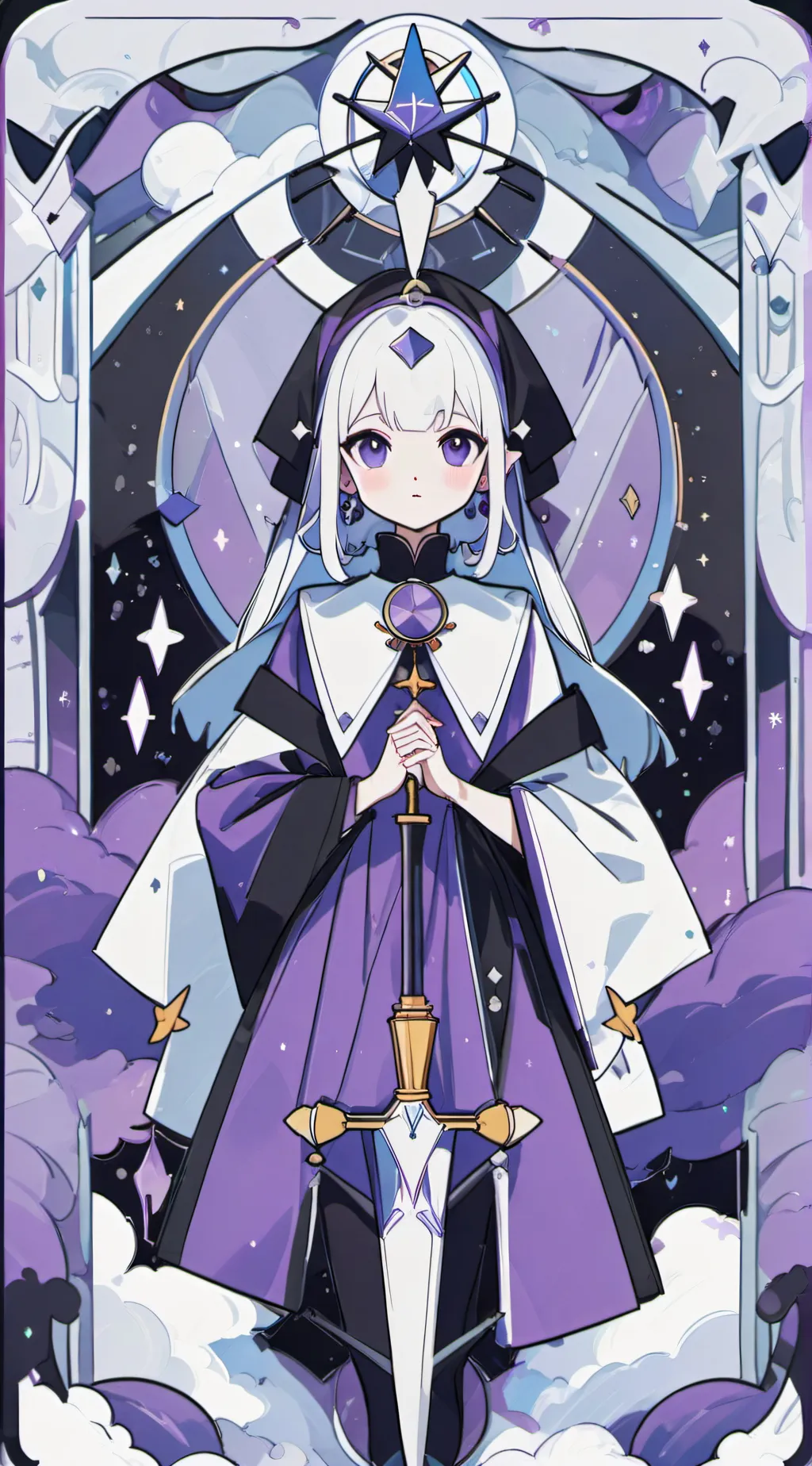 ai character: Rarity critters background