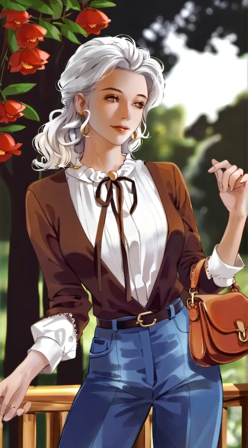 ai character: Esmeralda background