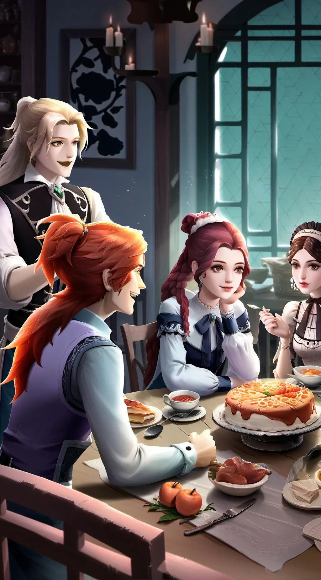 ai character: weasley family  background