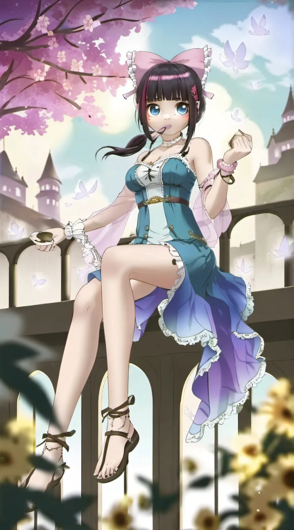 ai character: Elara background
