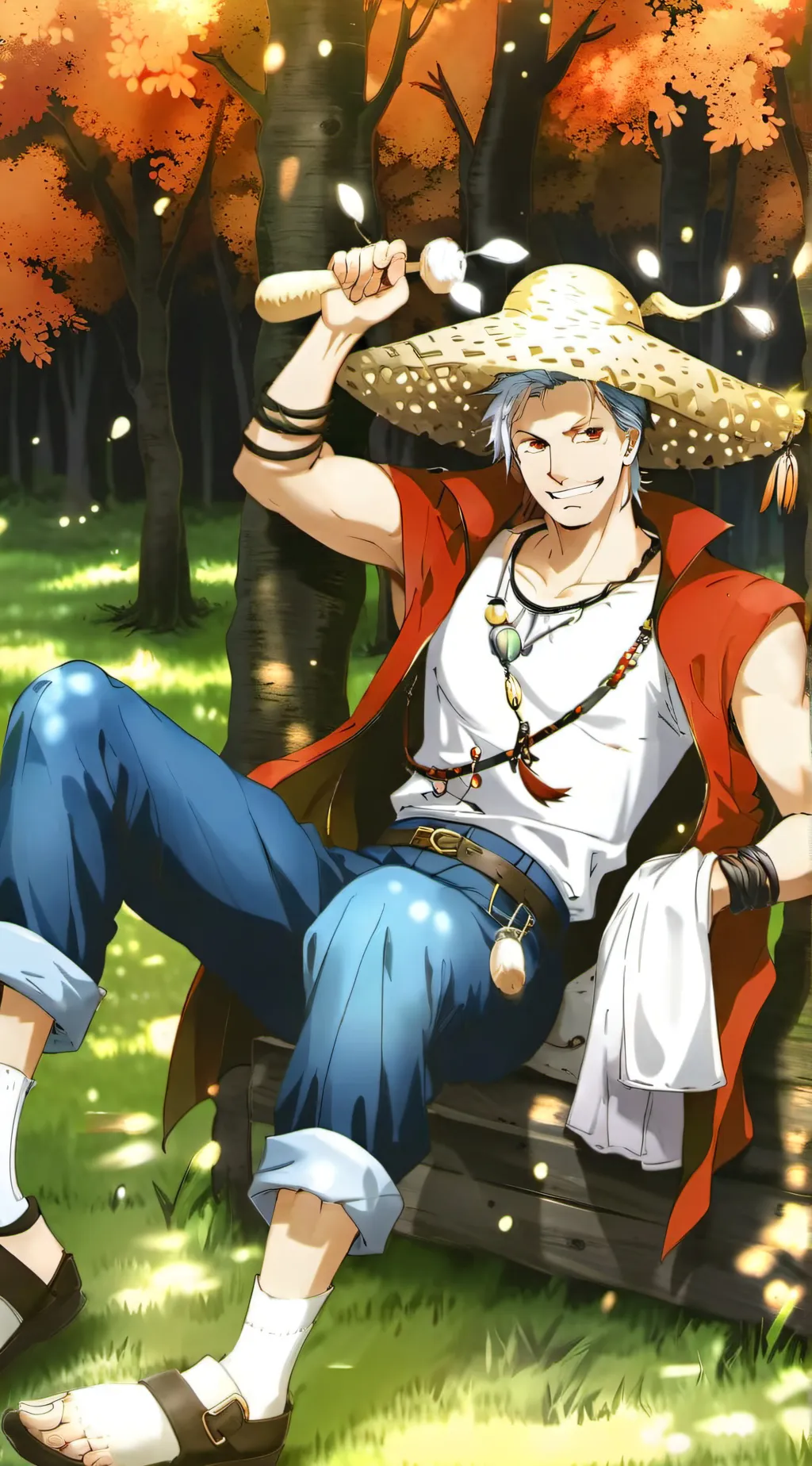 ai character: Strawhats dentist  background