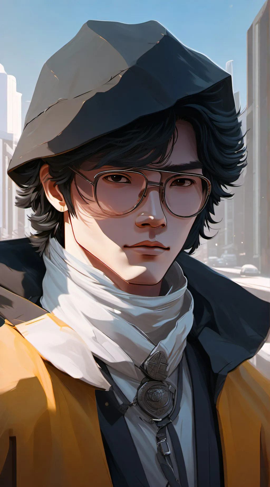ai character: Will Solace  background