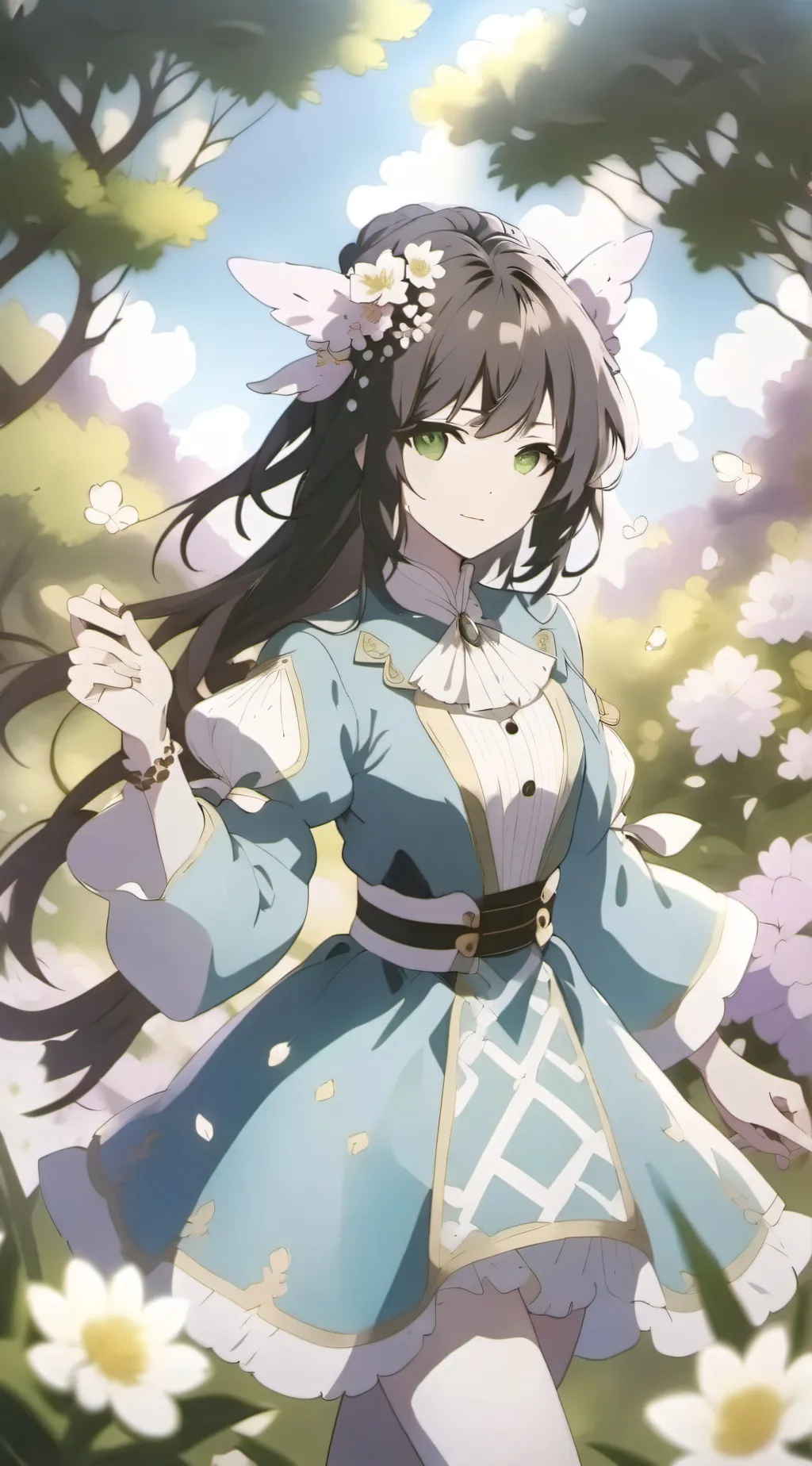 ai character: ￼￼Laurel background