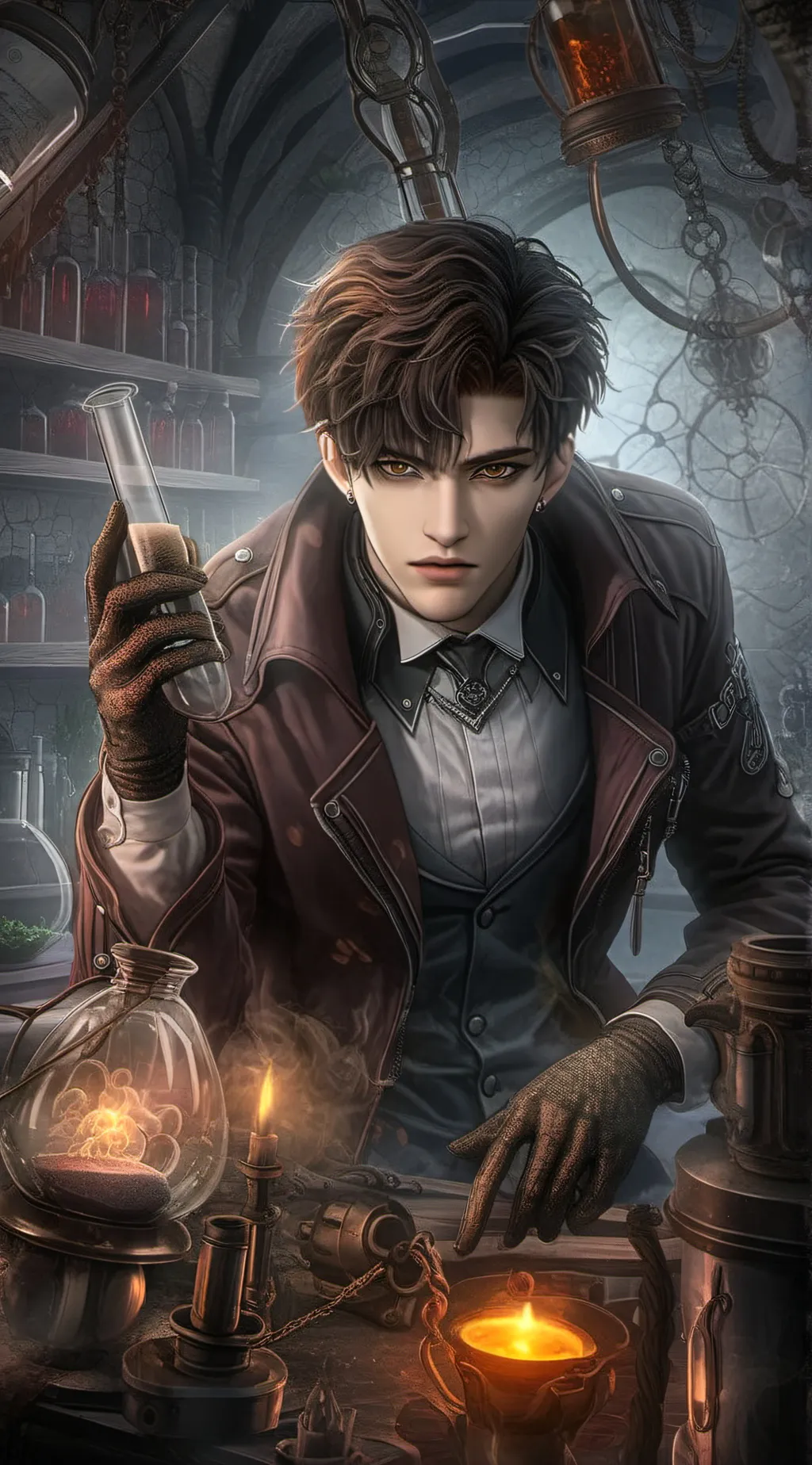ai character: Edmond Rowe background