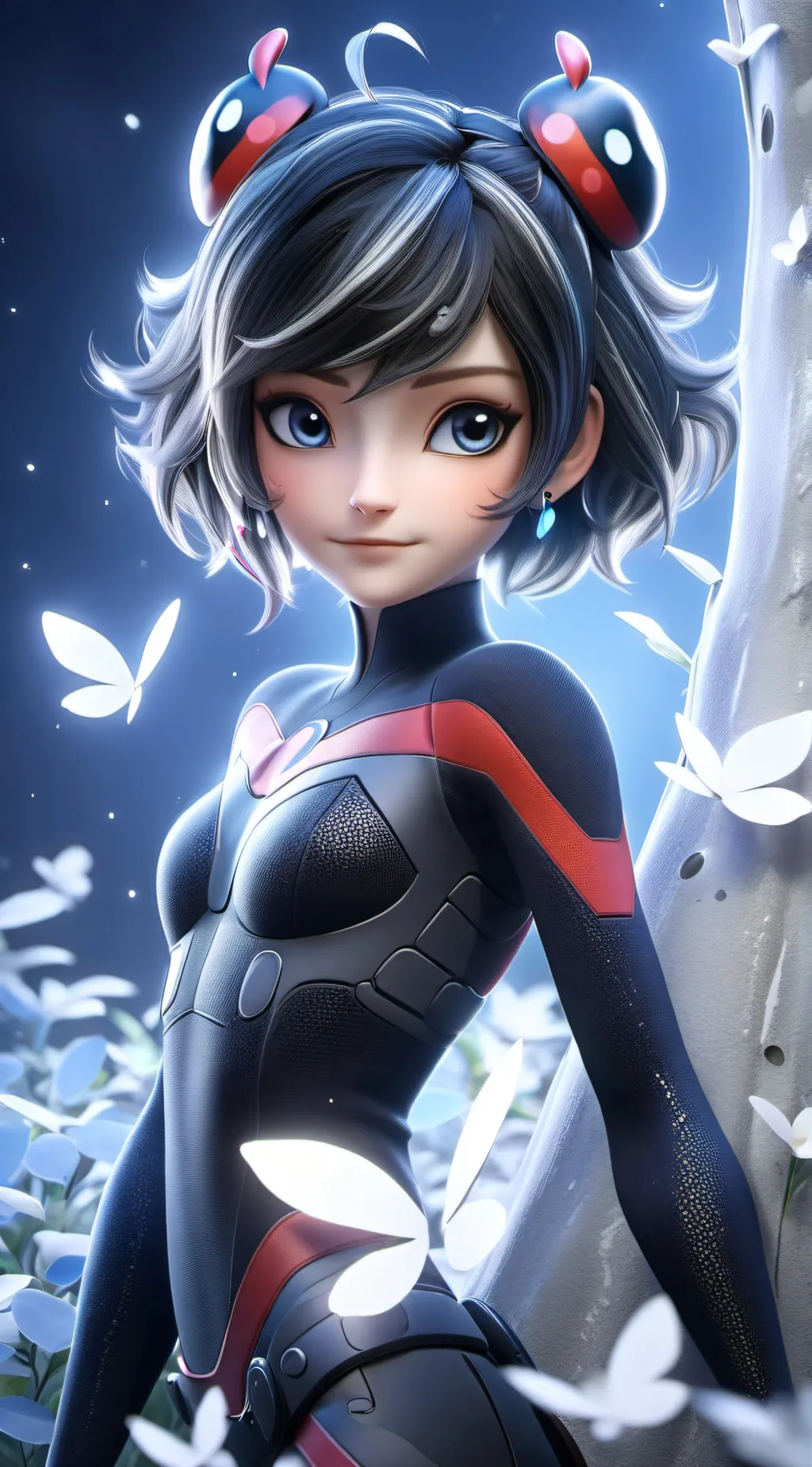 ai character: Your mari and yeah background