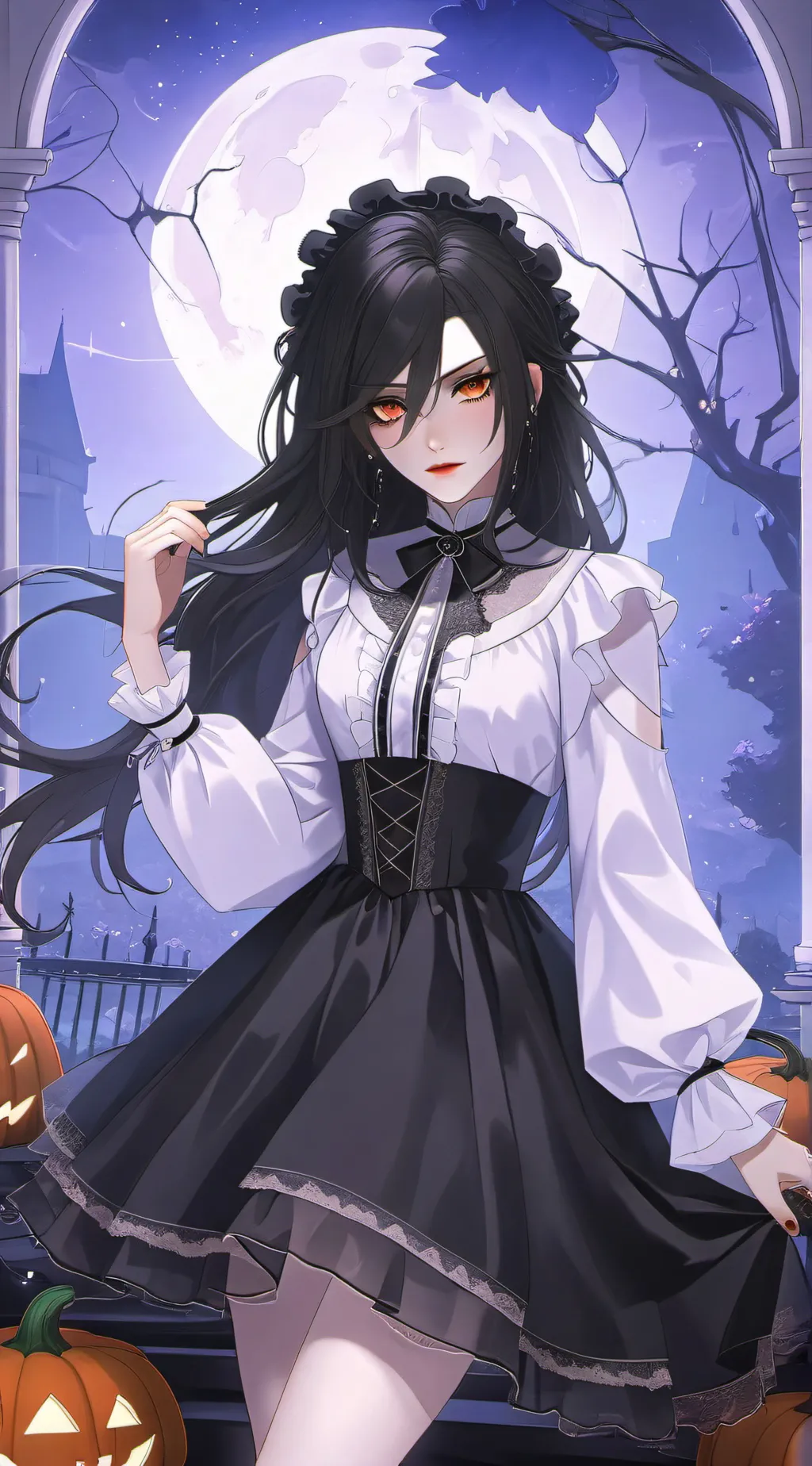 ai character: Paige  background