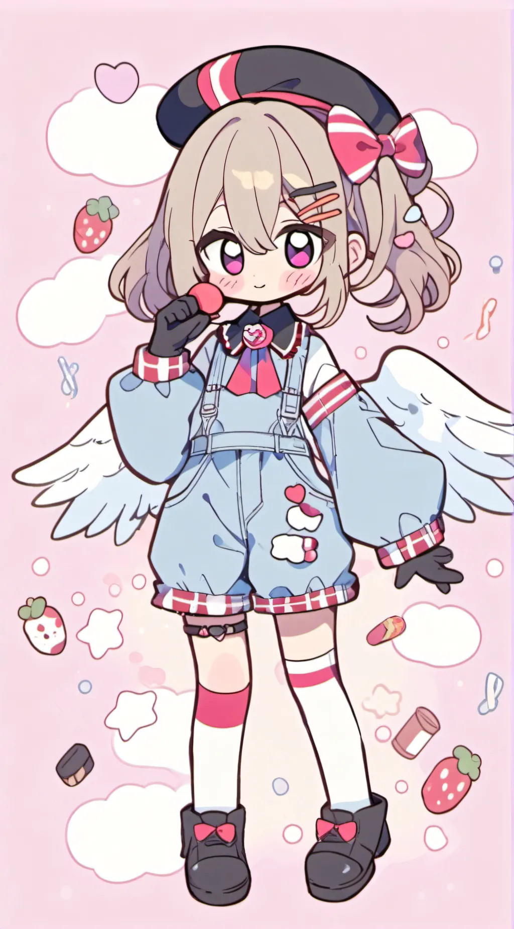ai character: apology. background