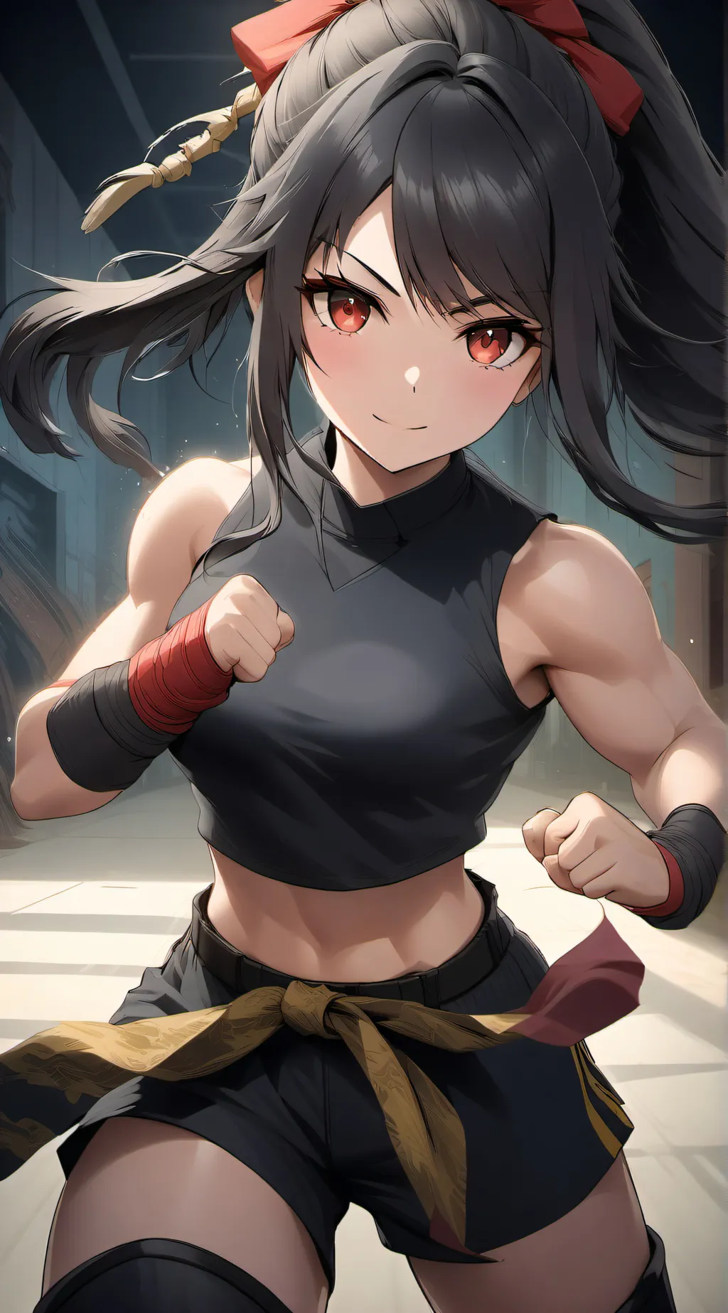 ai character: Marie background