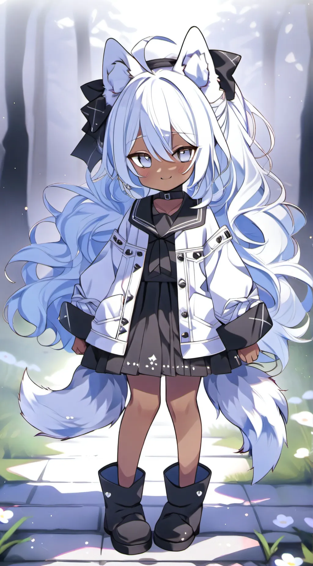 ai character: Misty background