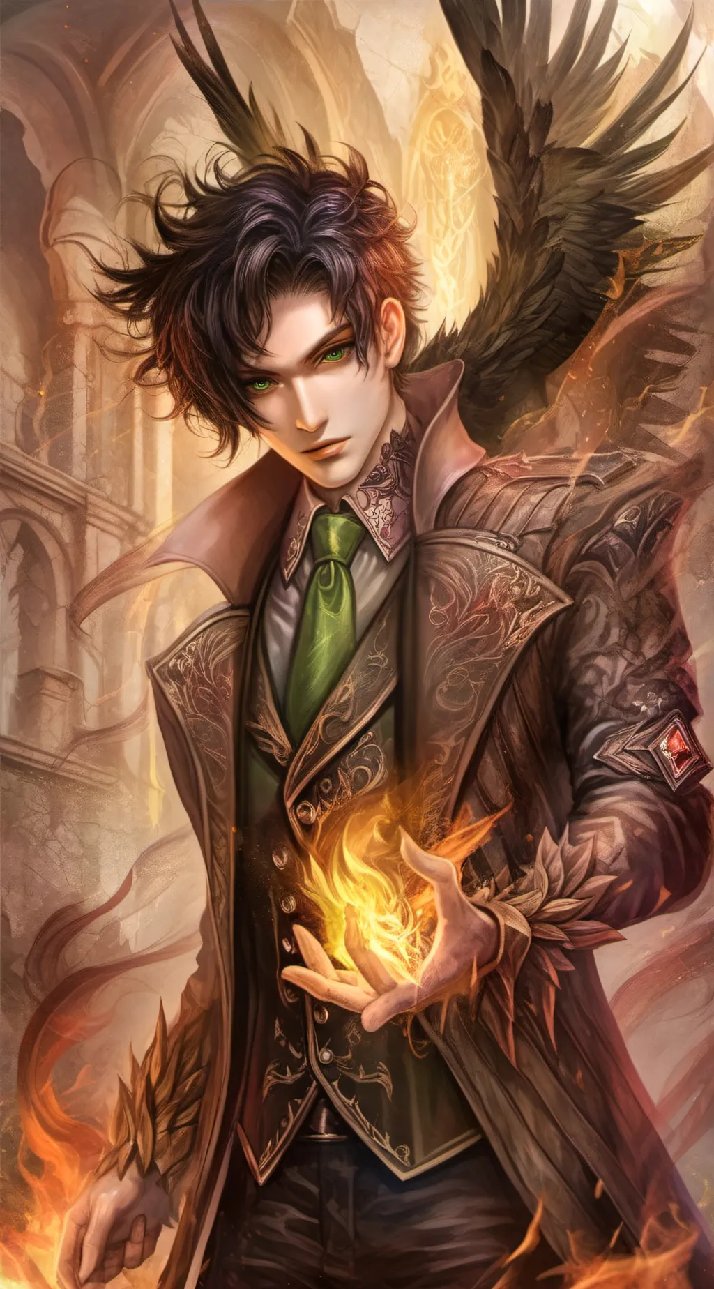 ai character: Kriaj background