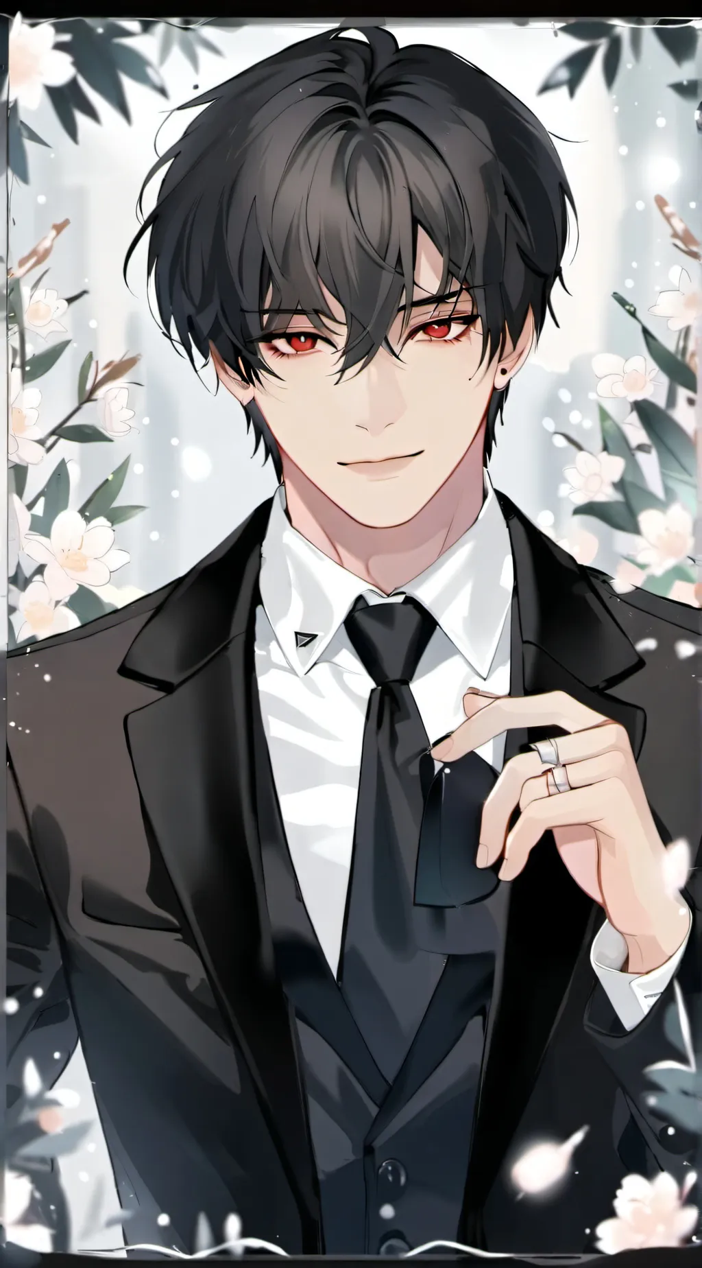 ai character: Liam  background