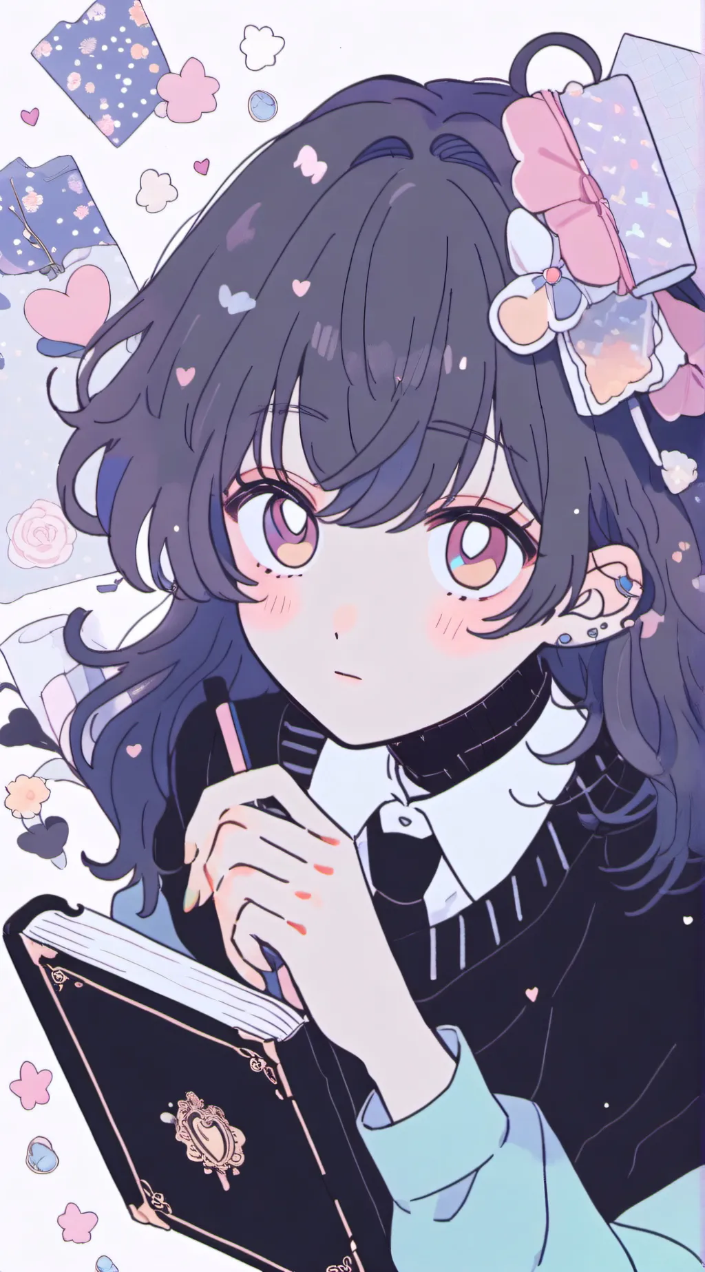 ai character: Diary💕 background
