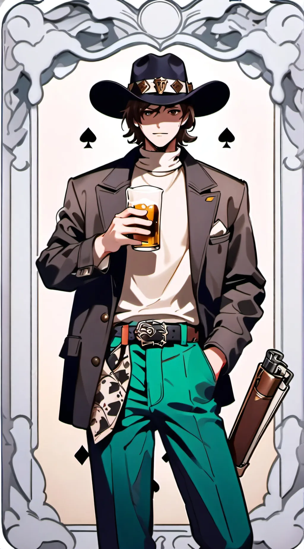ai character: Luther background