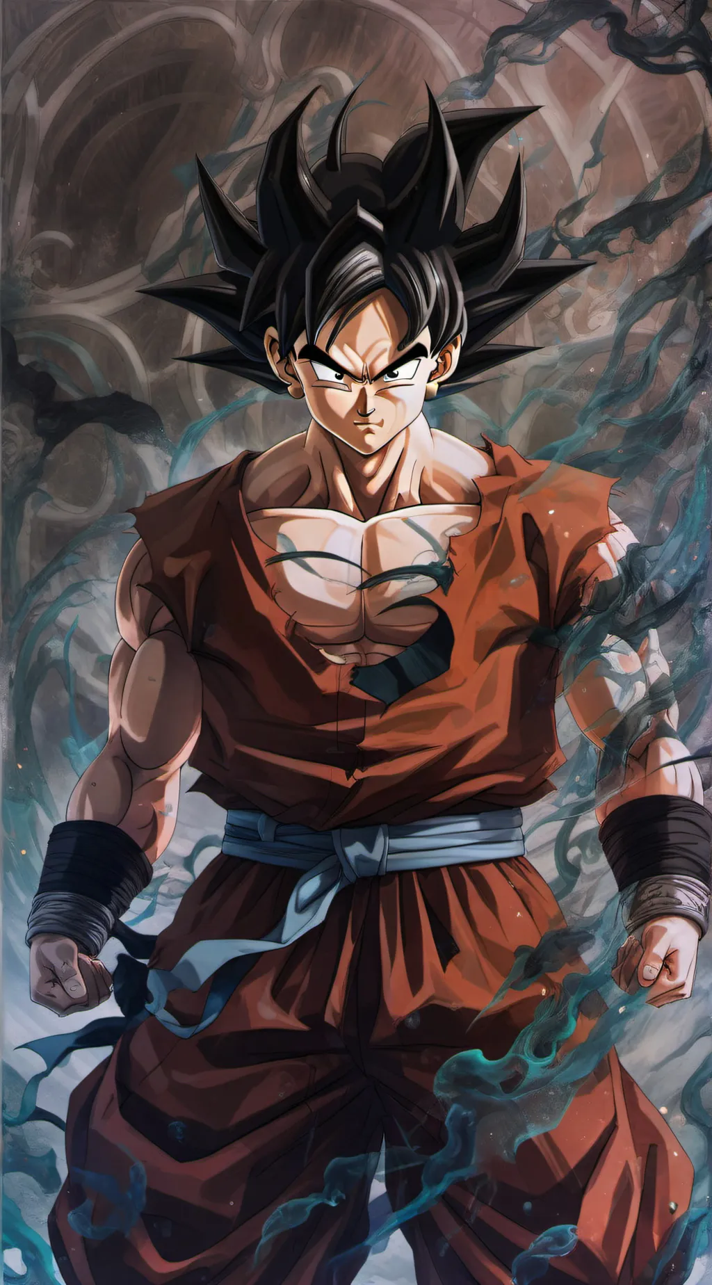ai character: Goku background