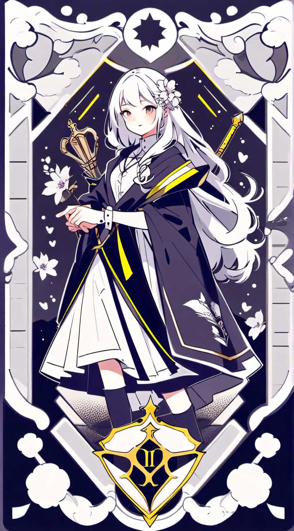 ai character: Hogwarts background