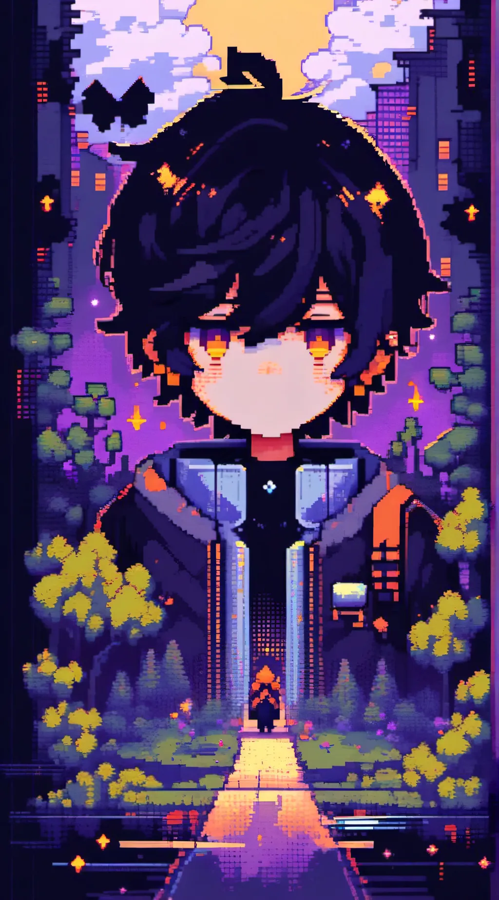 ai character: lojy background