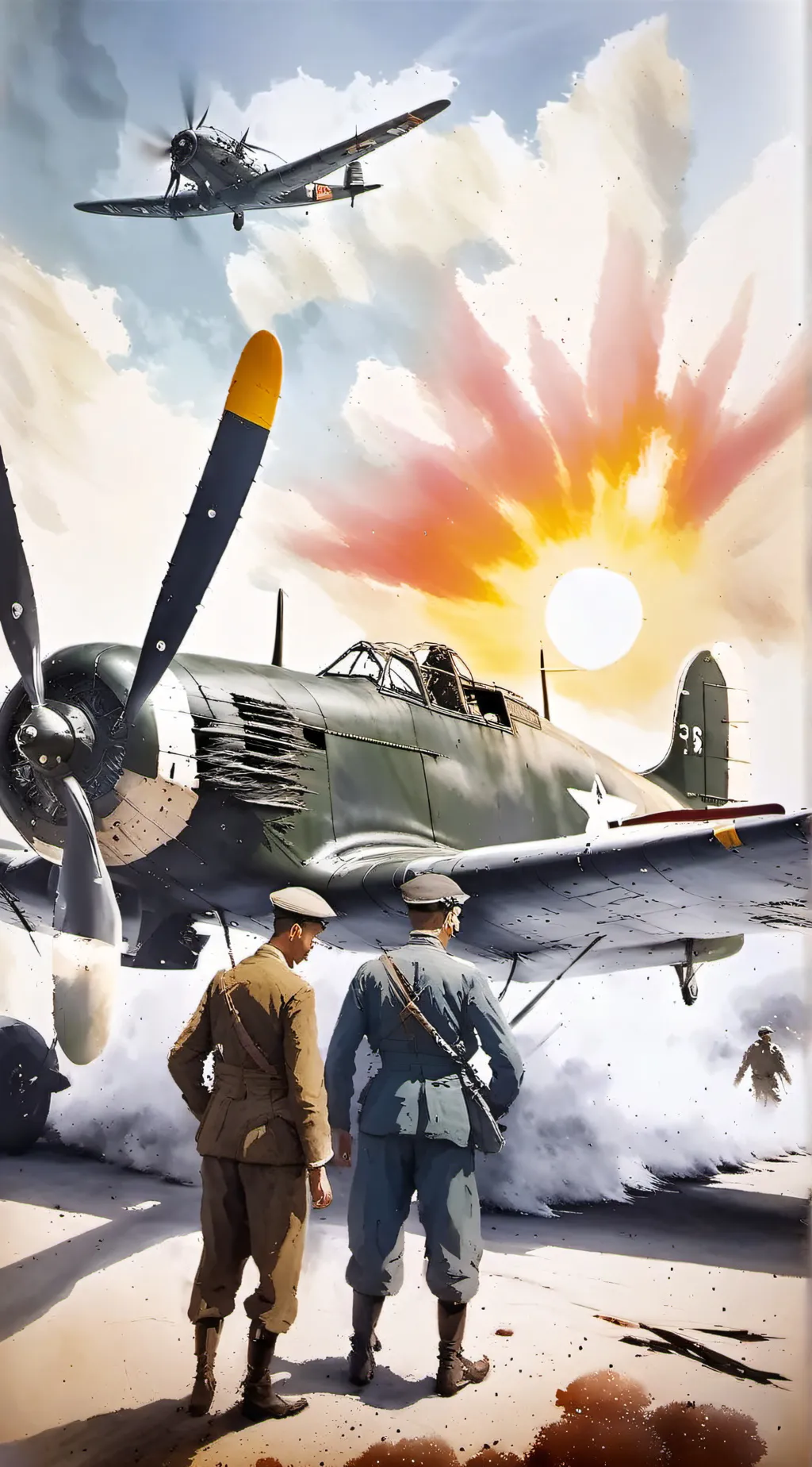 ai character: kamikaze background