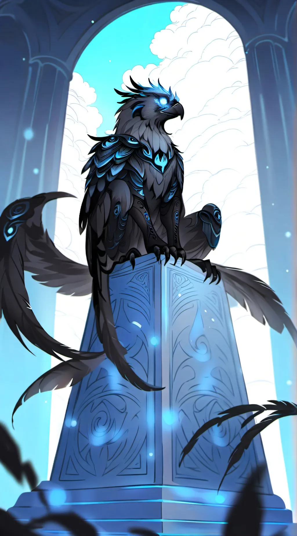ai character: Queen Hurricane background