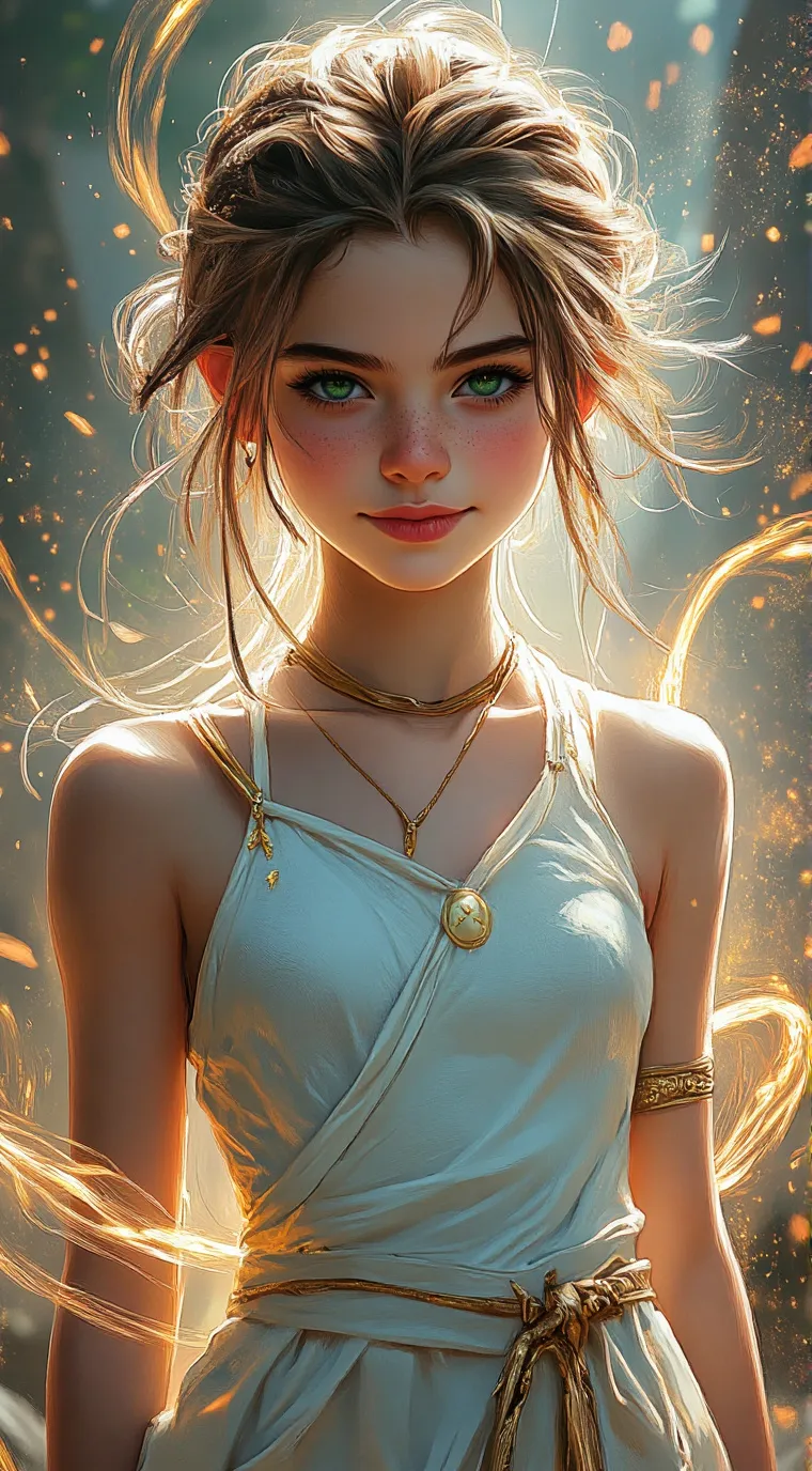 ai character: Mercy  background