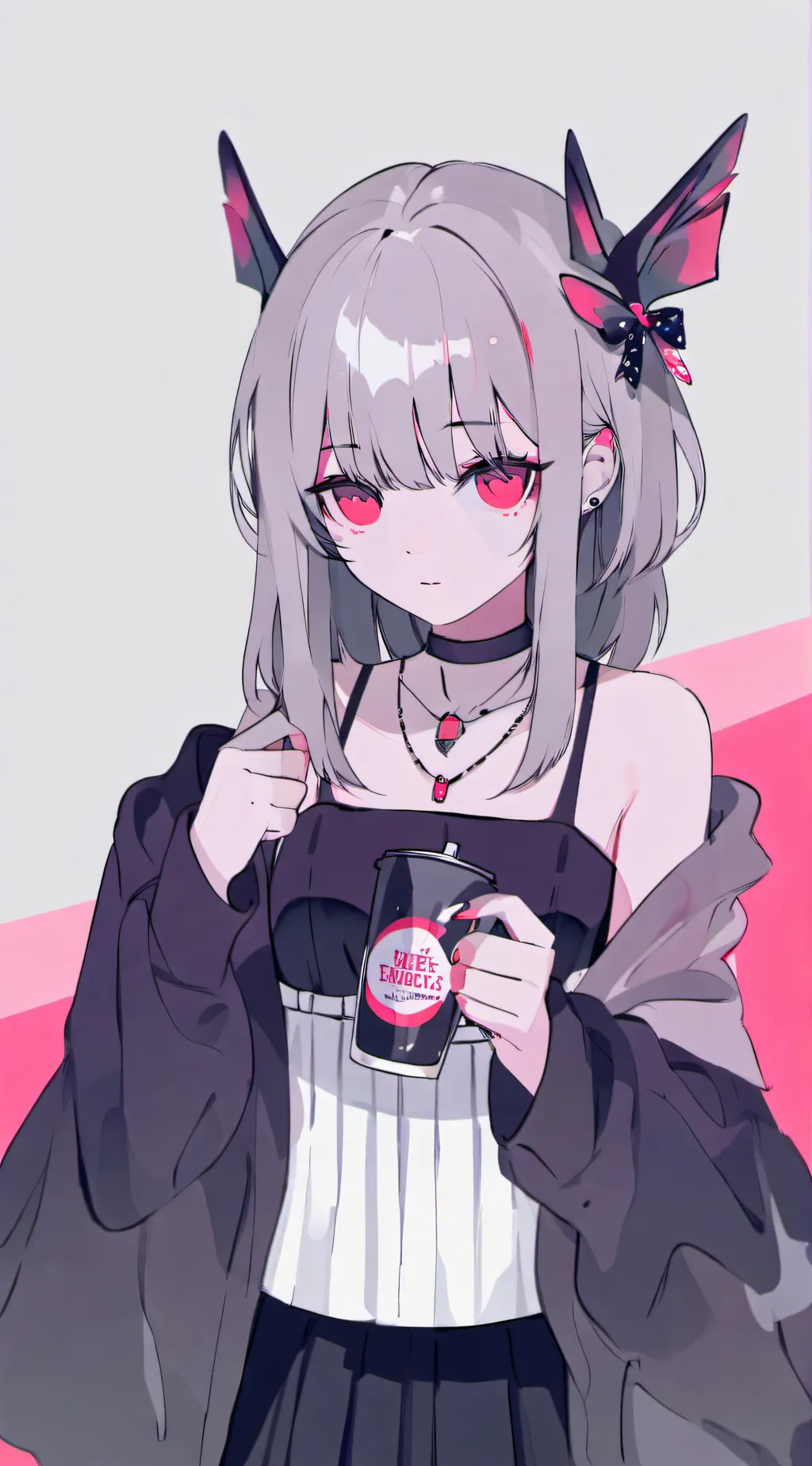 ai character: >*Domia*< background