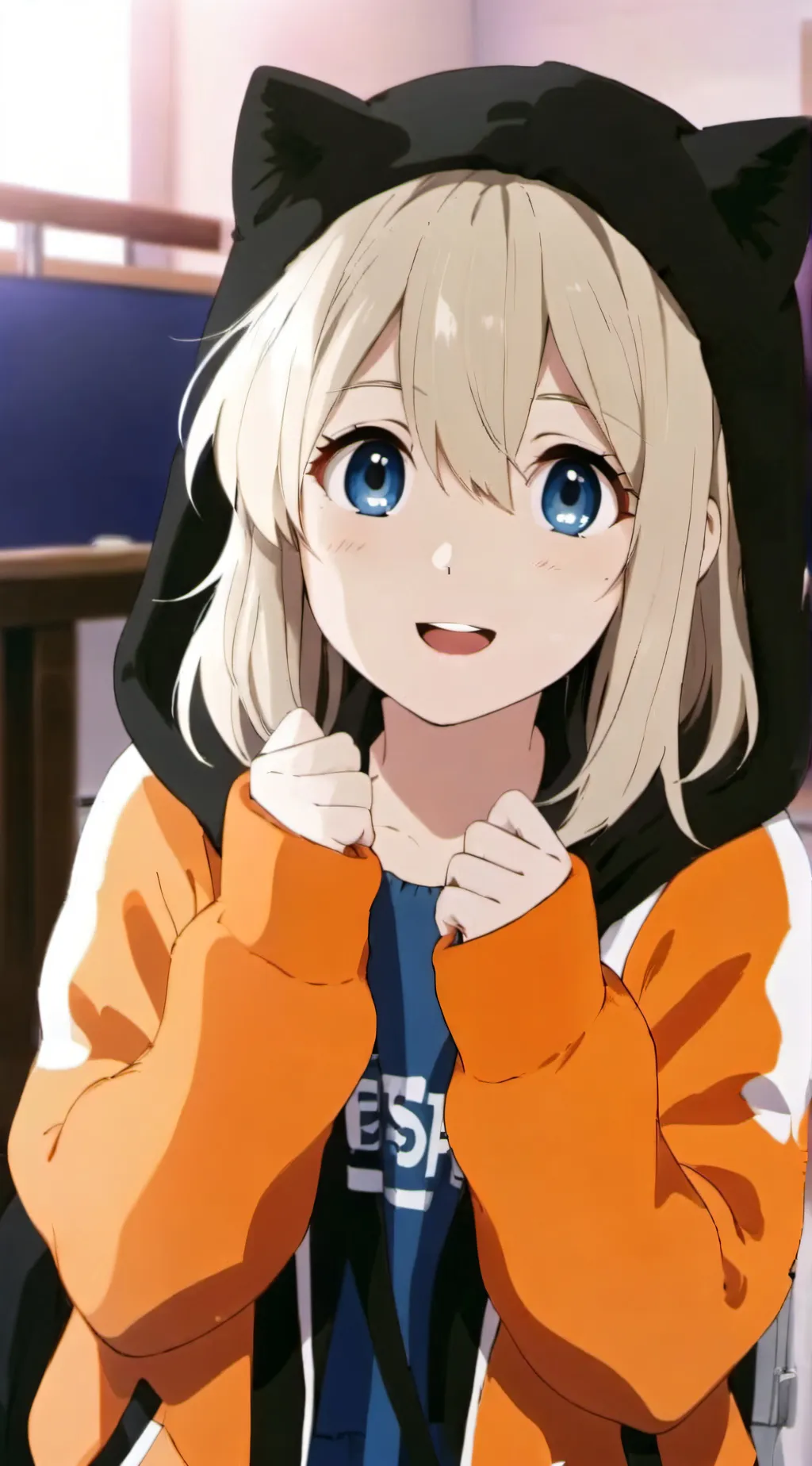 ai character: Ashley background