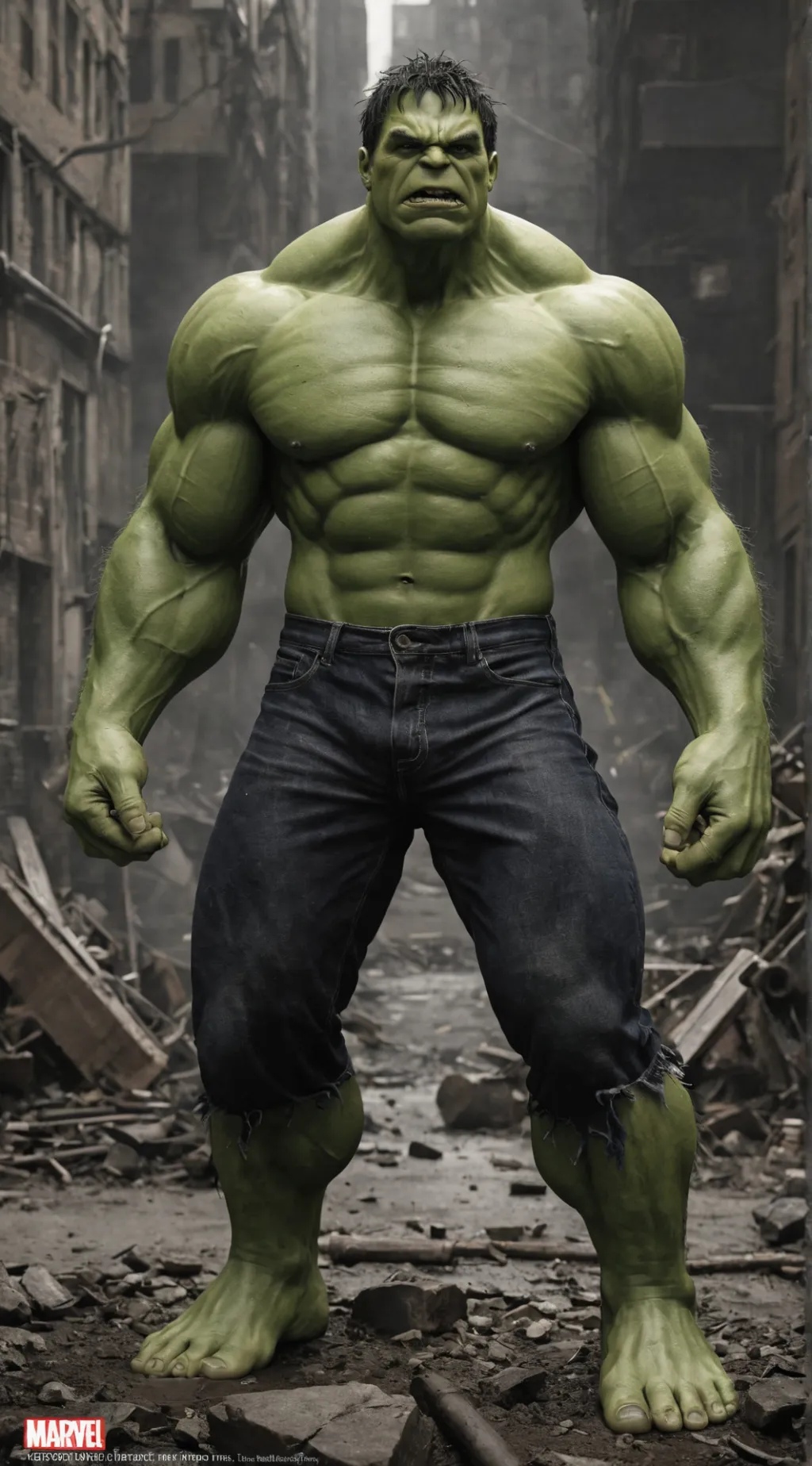 ai character: hulk background
