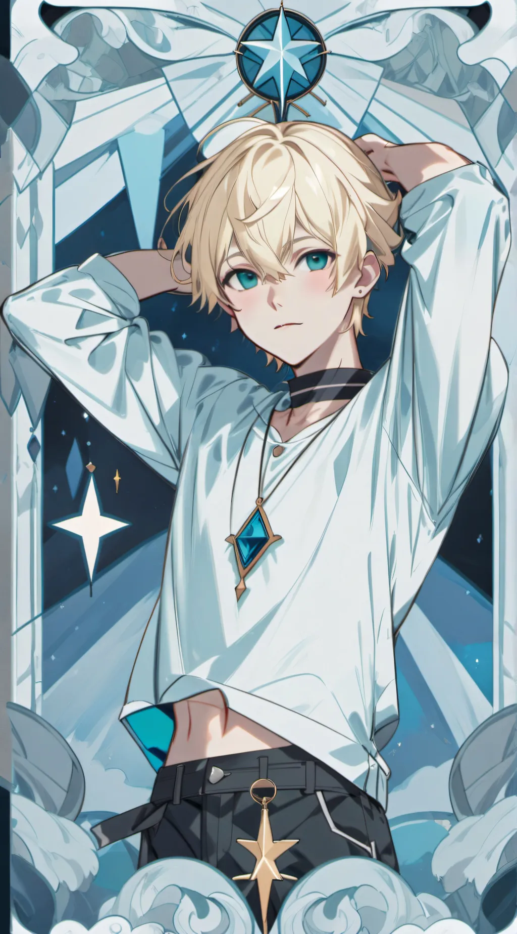 ai character: Step cousin(nick) background