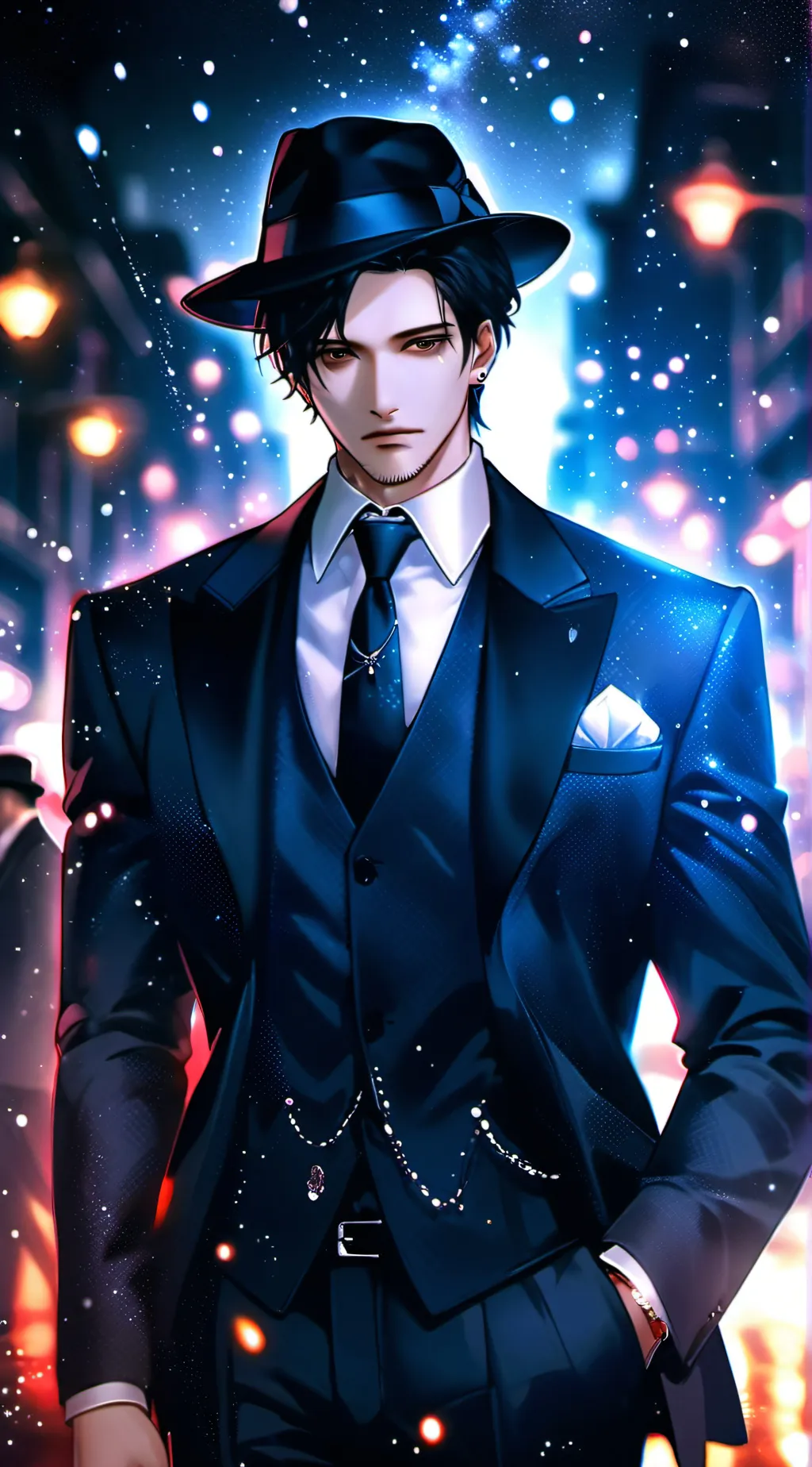 ai character: Stefano antonio background