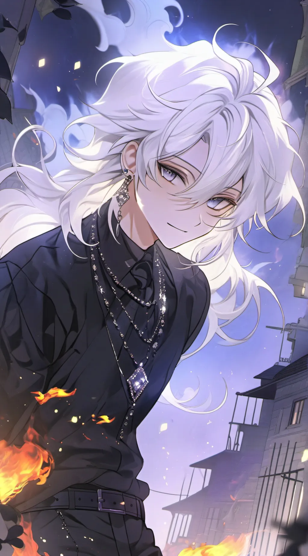 ai character: Elias Kieran  background