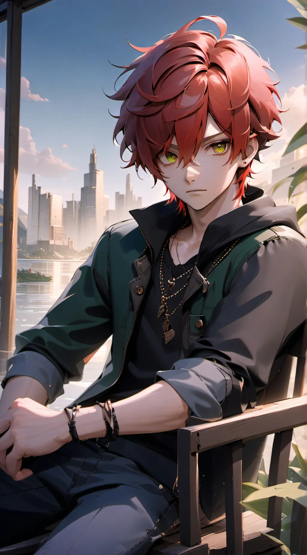 ai character: Zach background