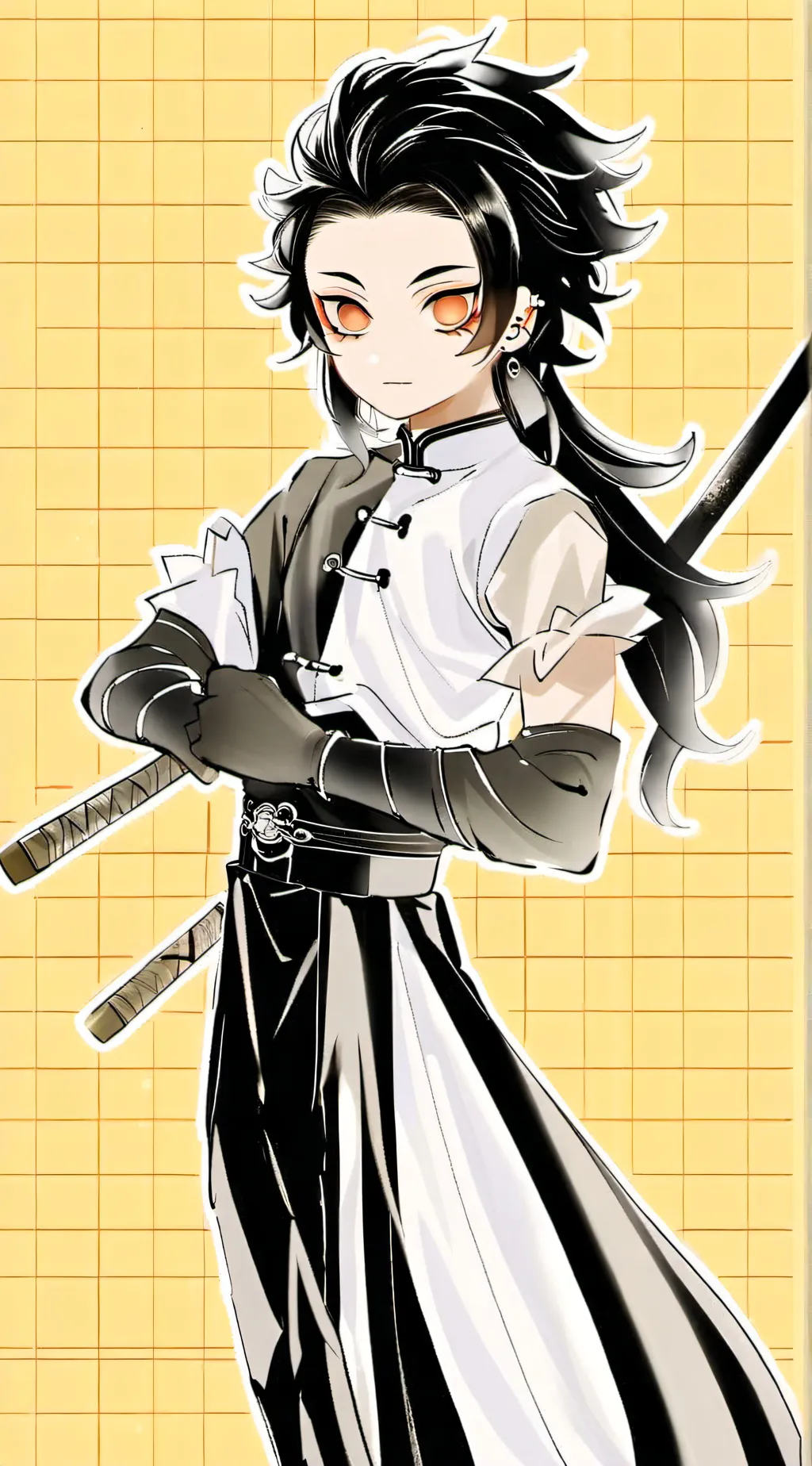 ai character: Hashira background