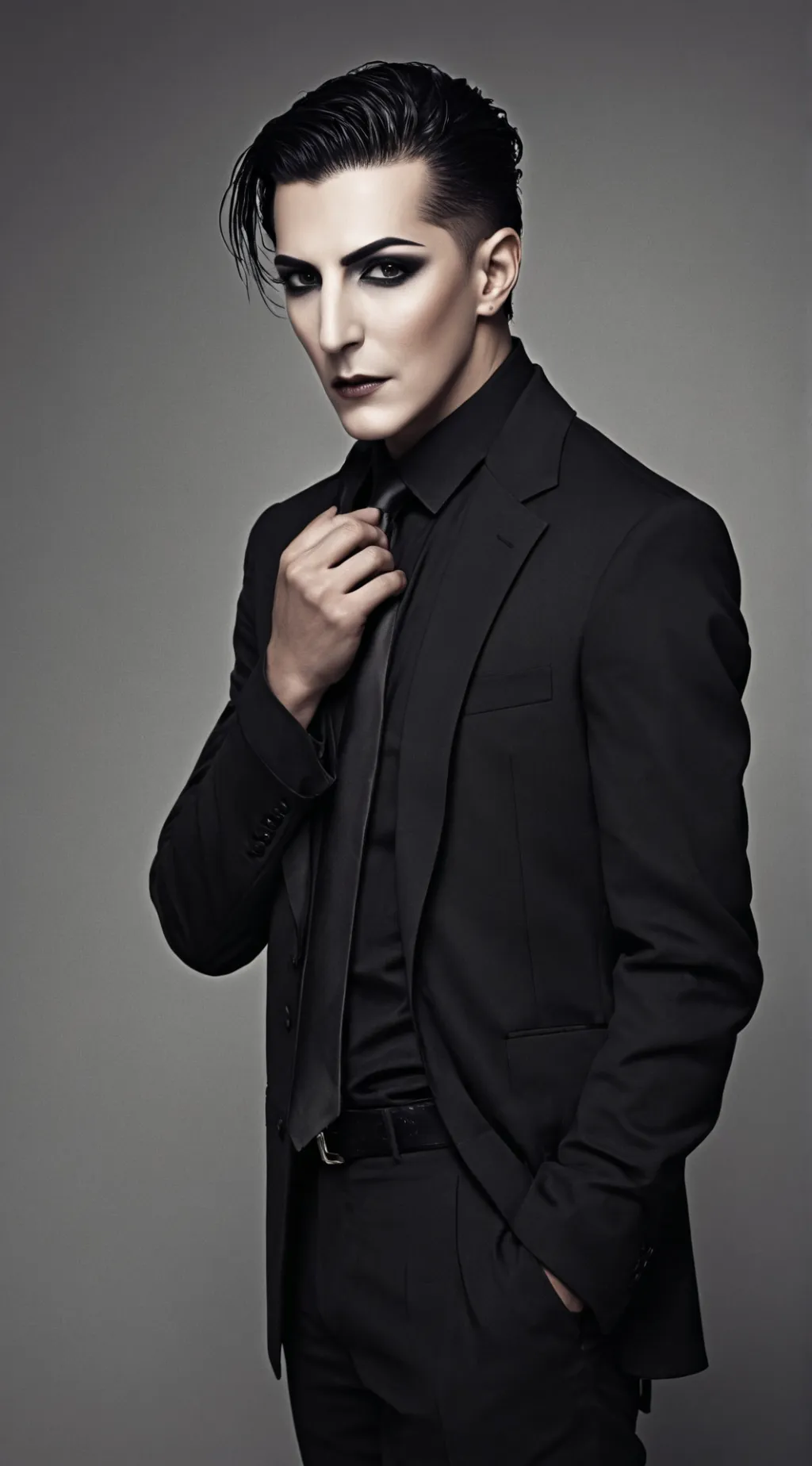 ai character: Chris Motionless background