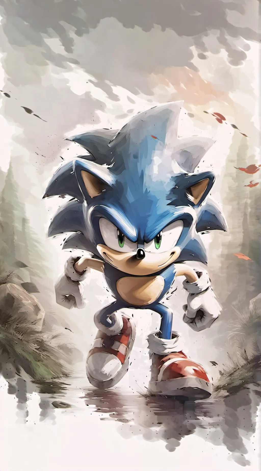 ai character: sonic infection au background