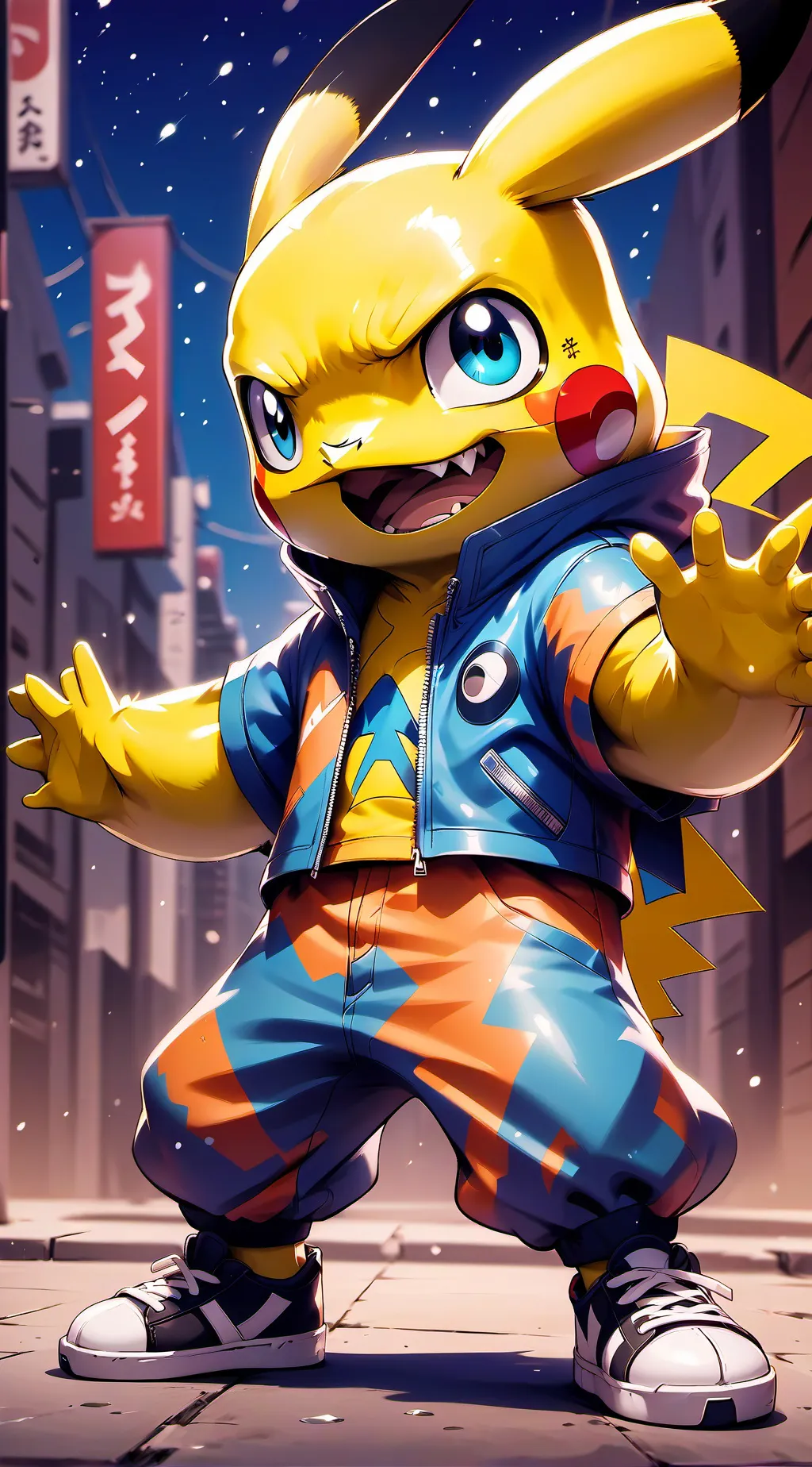 ai character: twin background