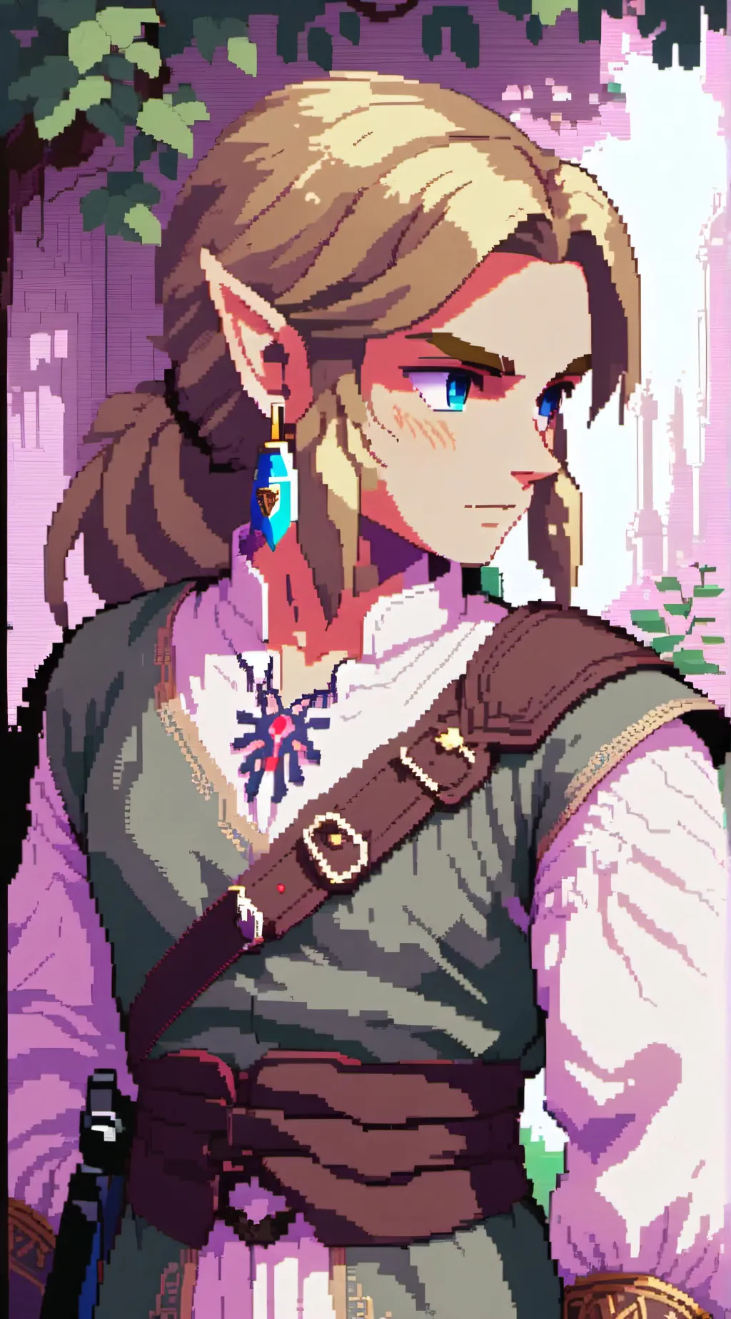 ai character: Link (Again!1!1) background