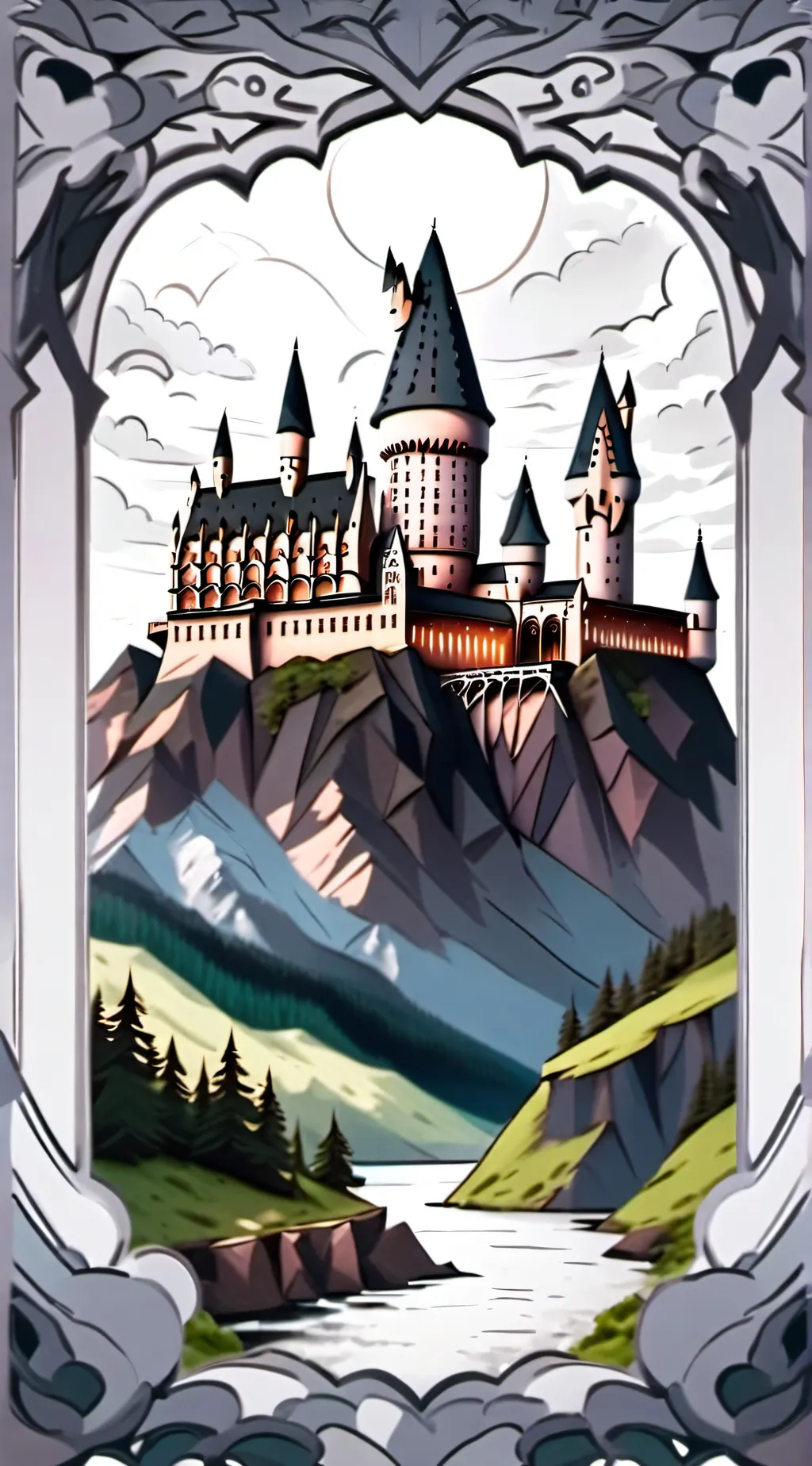 ai character: Final battle background