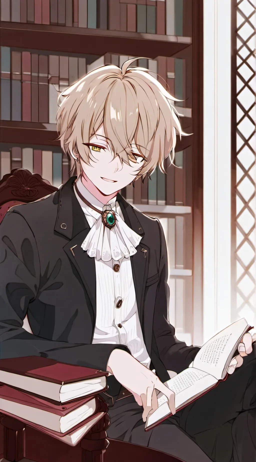 ai character: Evan background
