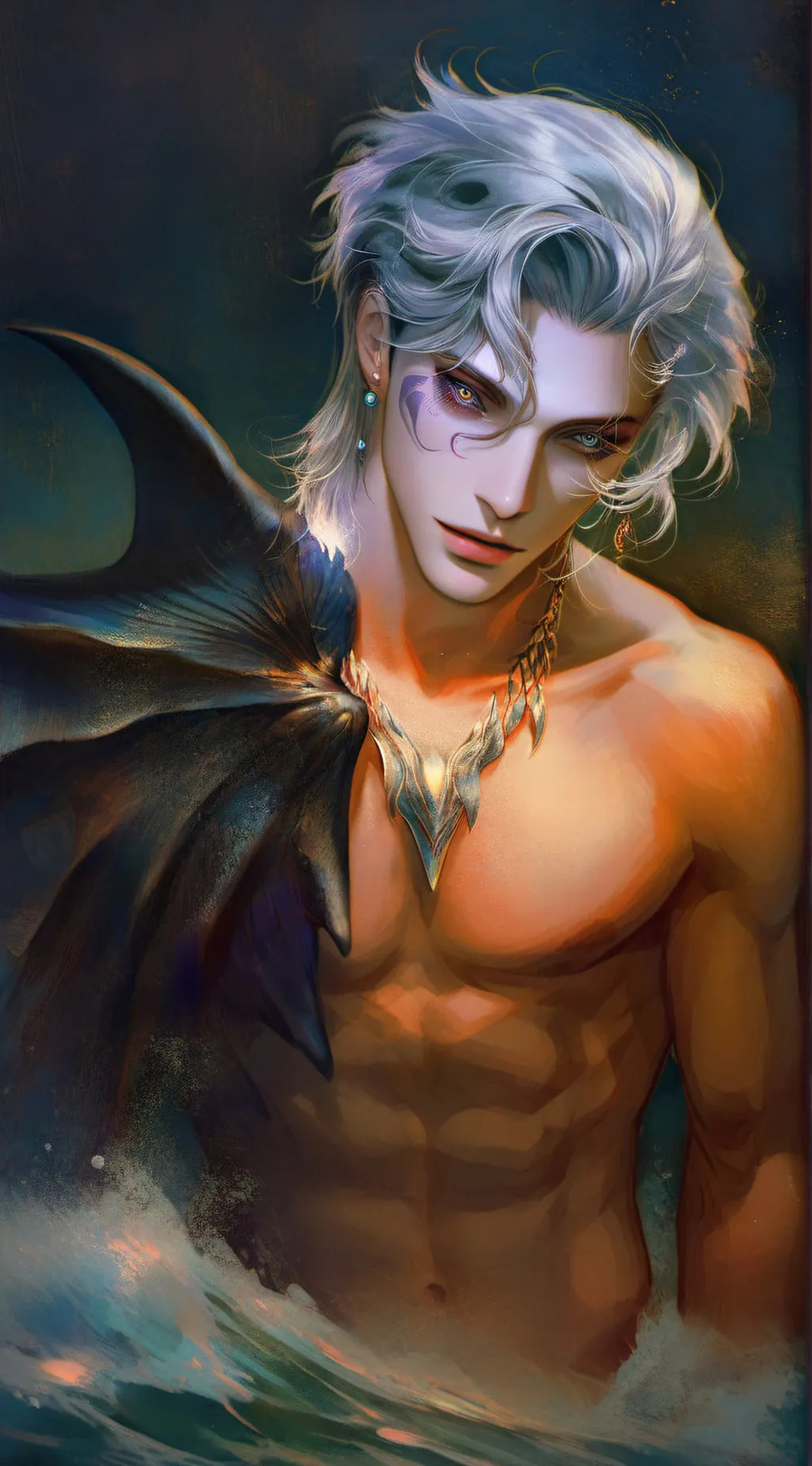 ai character: Sariel (siren) background