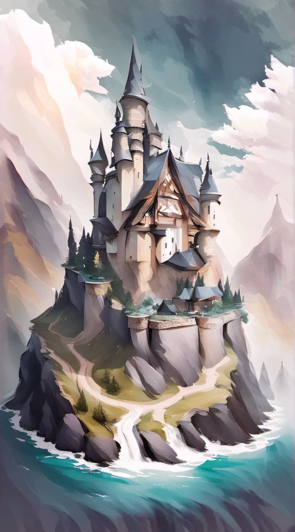 ai character: Hogwards T-T background