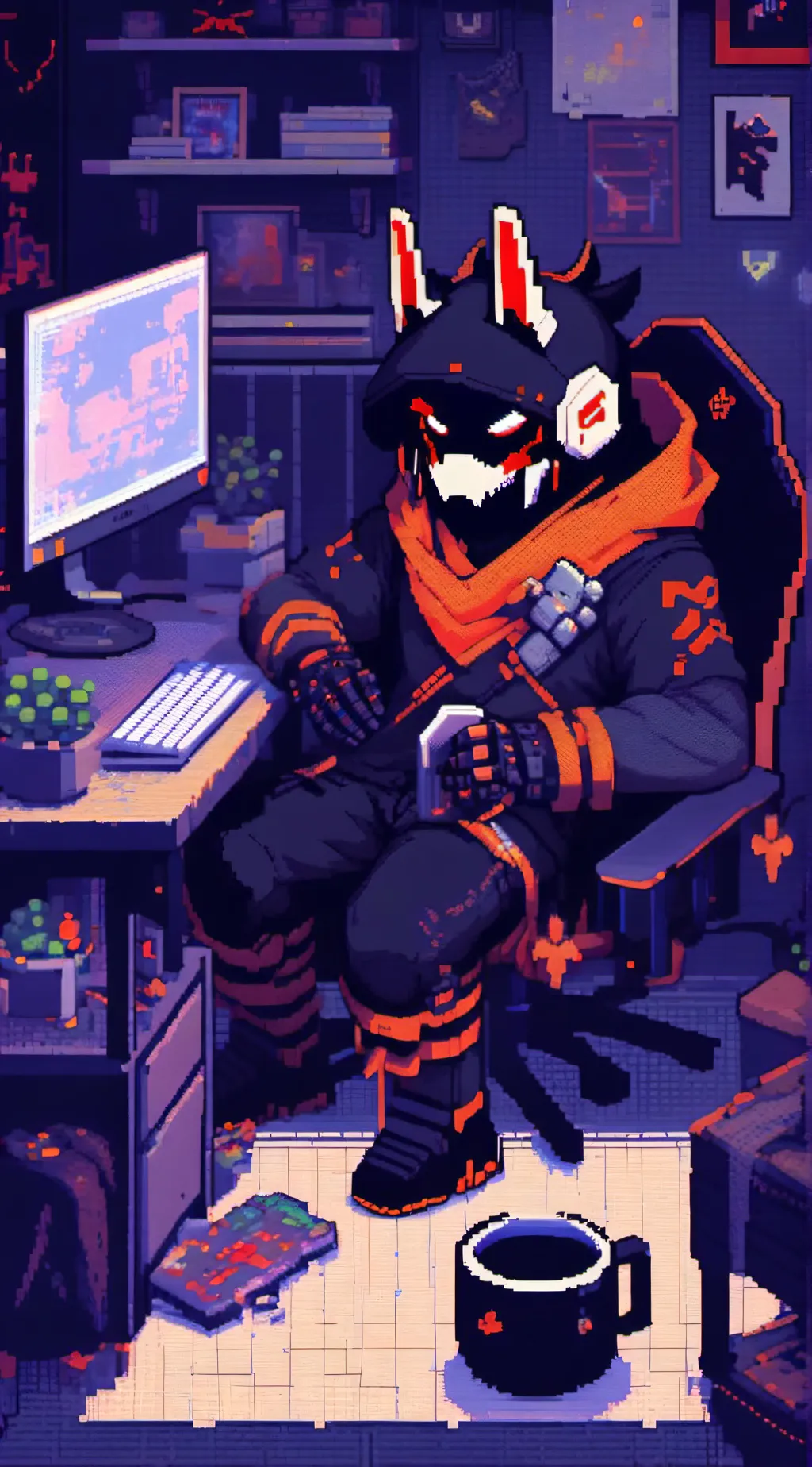 ai character: Proto background