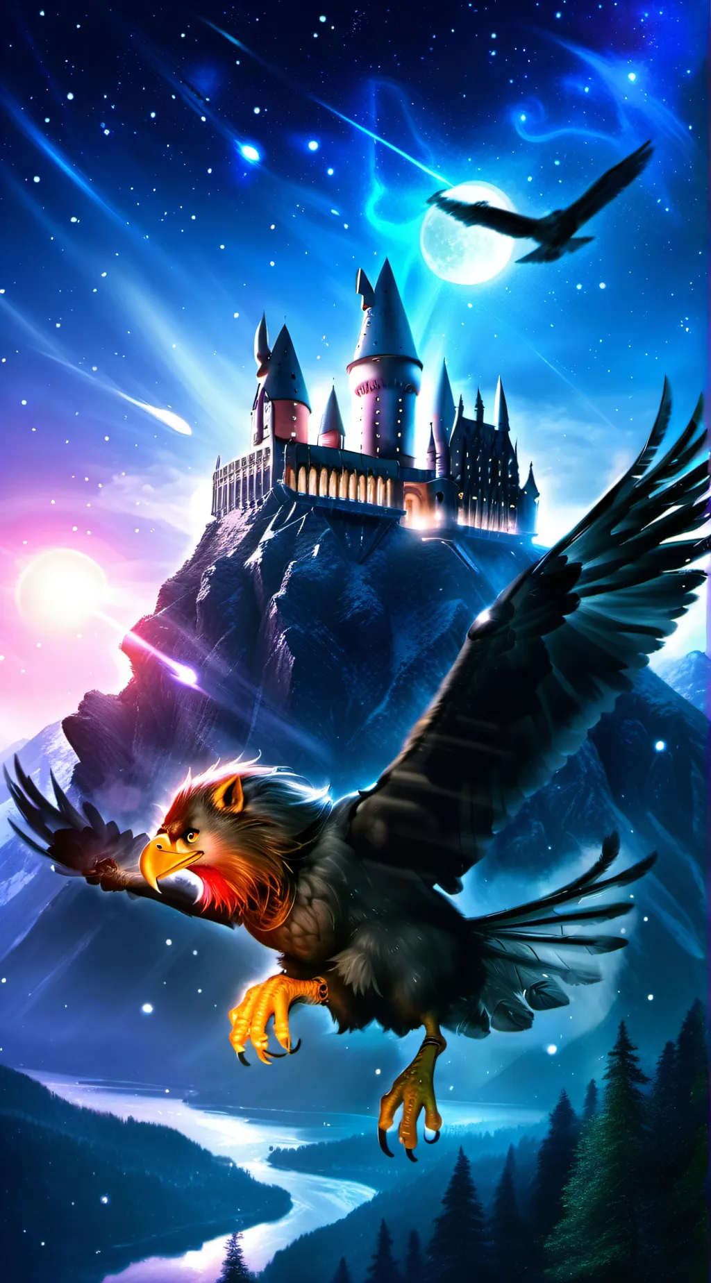 ai character: hogwarts background