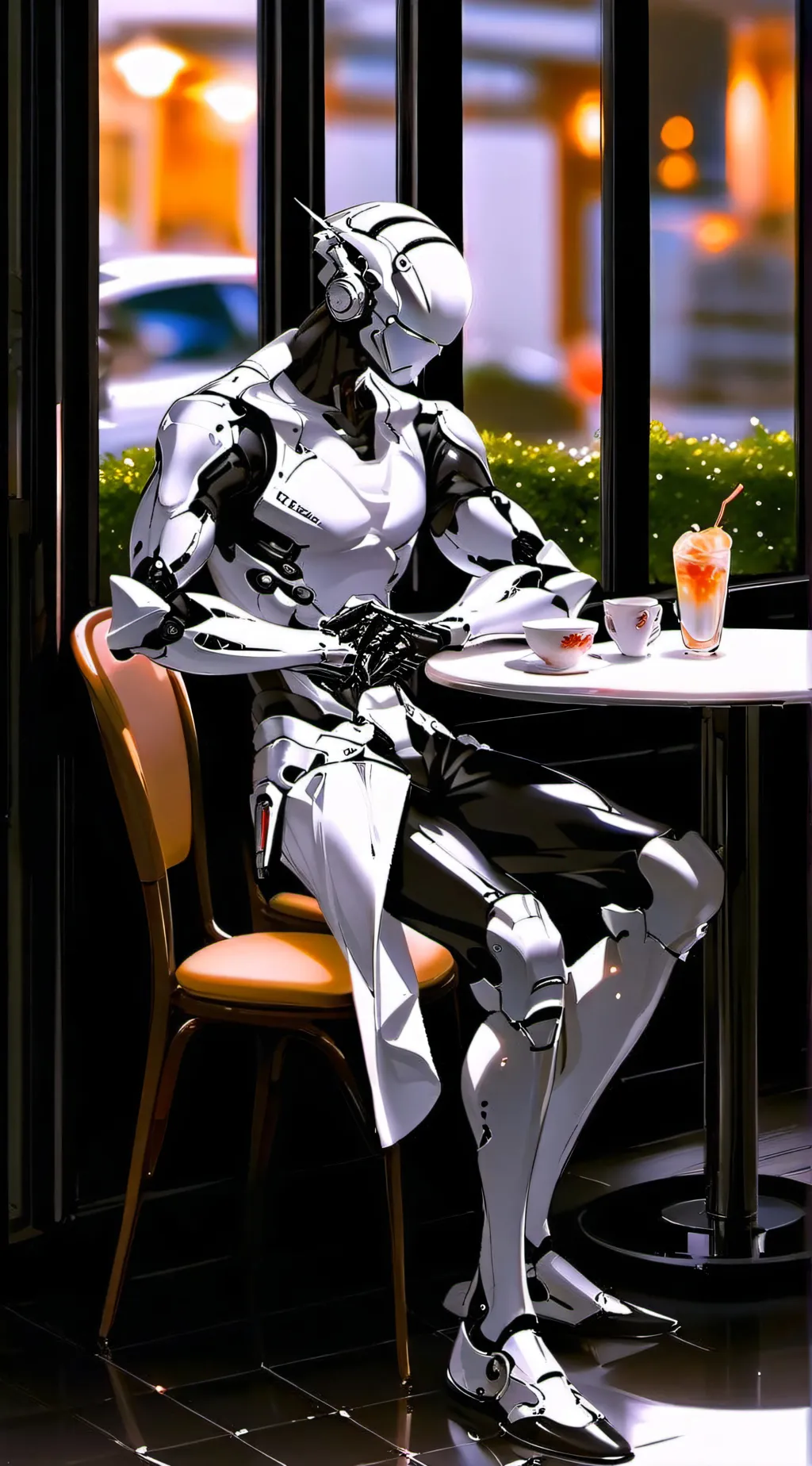 ai character: Cævreå background