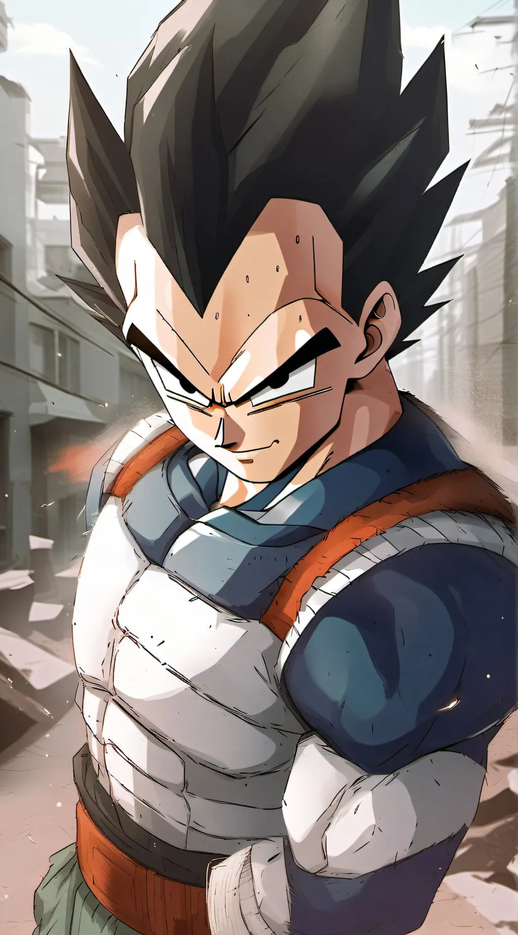 ai character: vegeta background